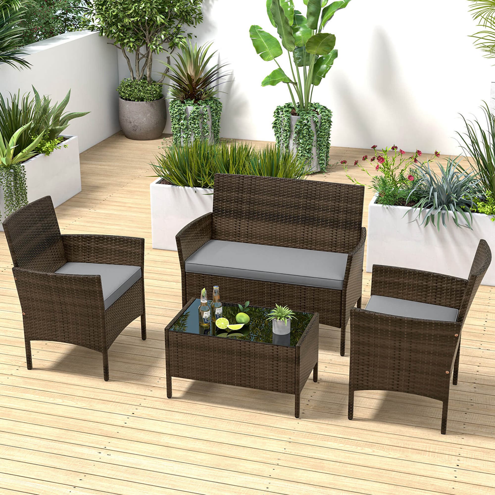 Costway HCST01302 Patio-Conversation-Sets - View #8