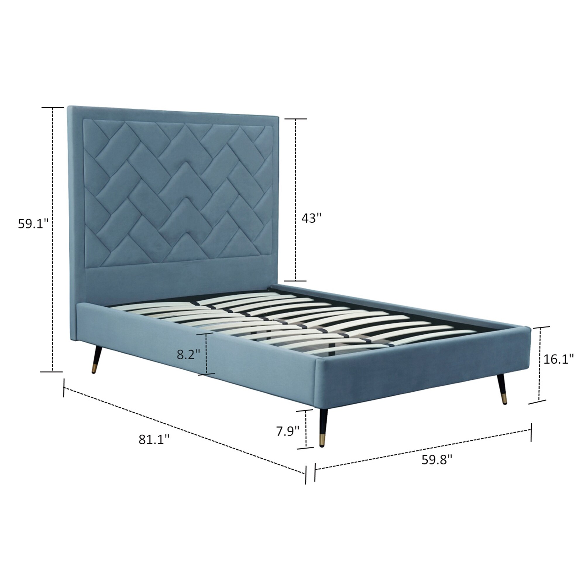 Manhattan Comfort BD009-FL-BL Bedroom-Sets - View #3