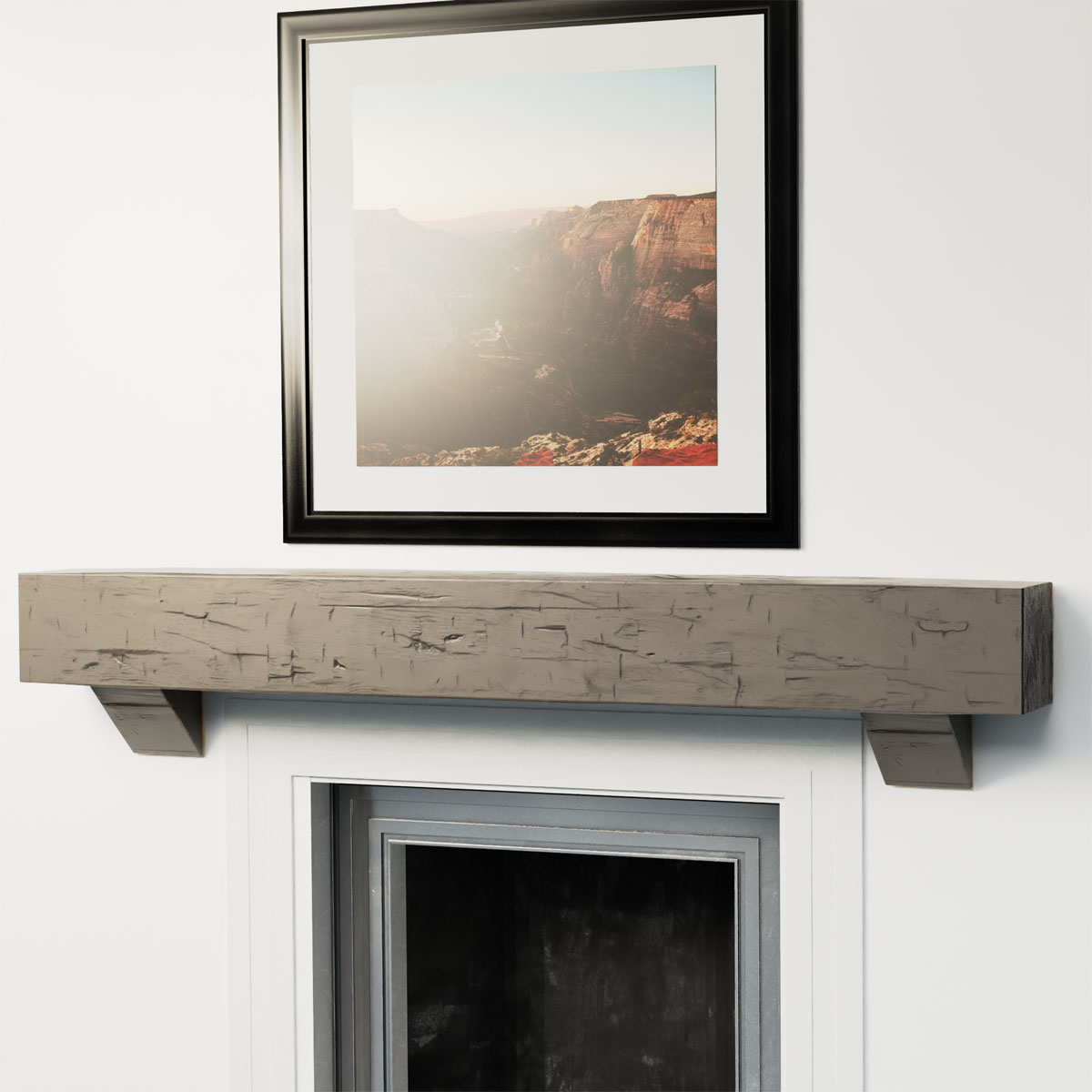 Ekena Millwork MANUHH04X06X60ASBD Mantel-Shelves - View #11
