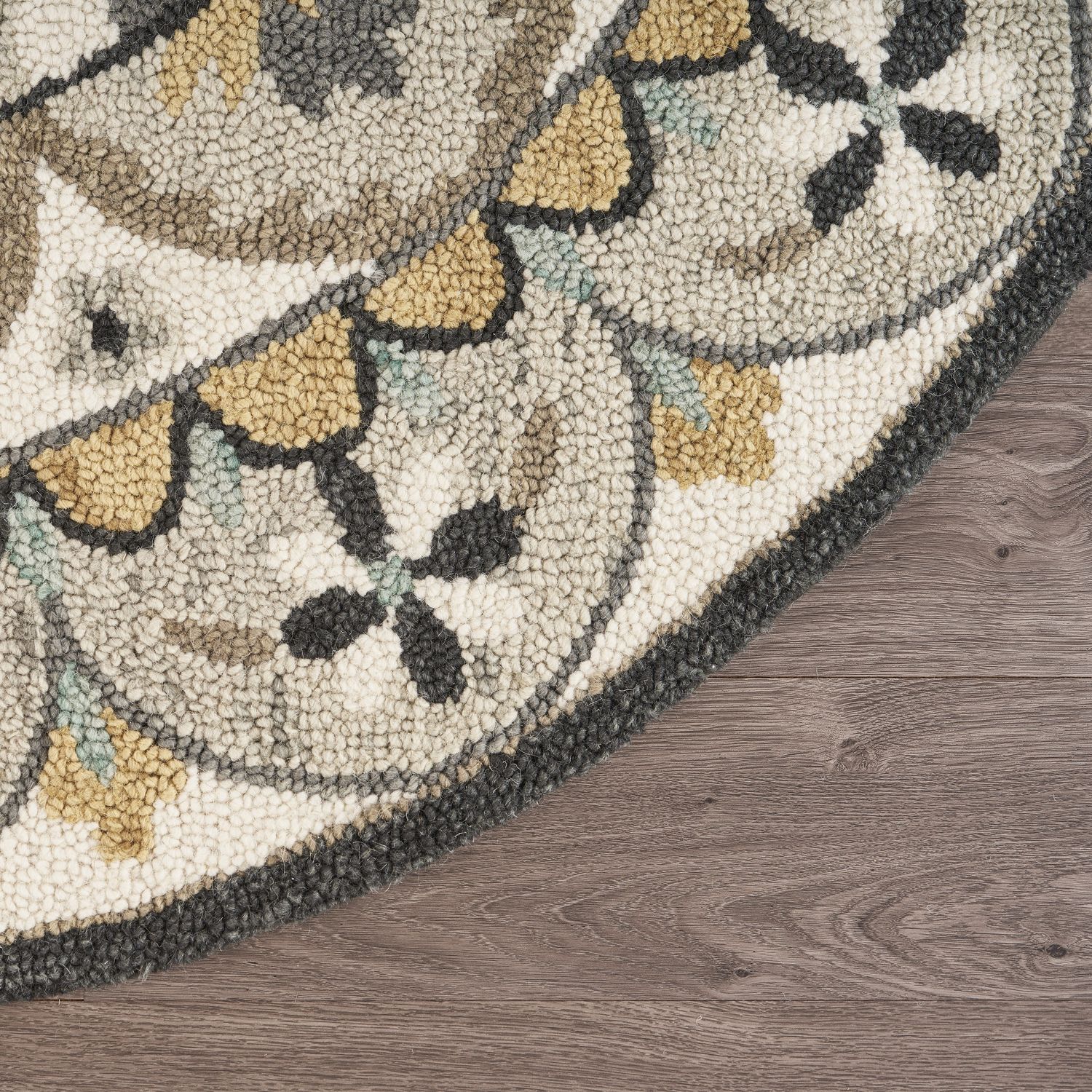 LR Home DAZZL54100IGY60RD rugs - View #8