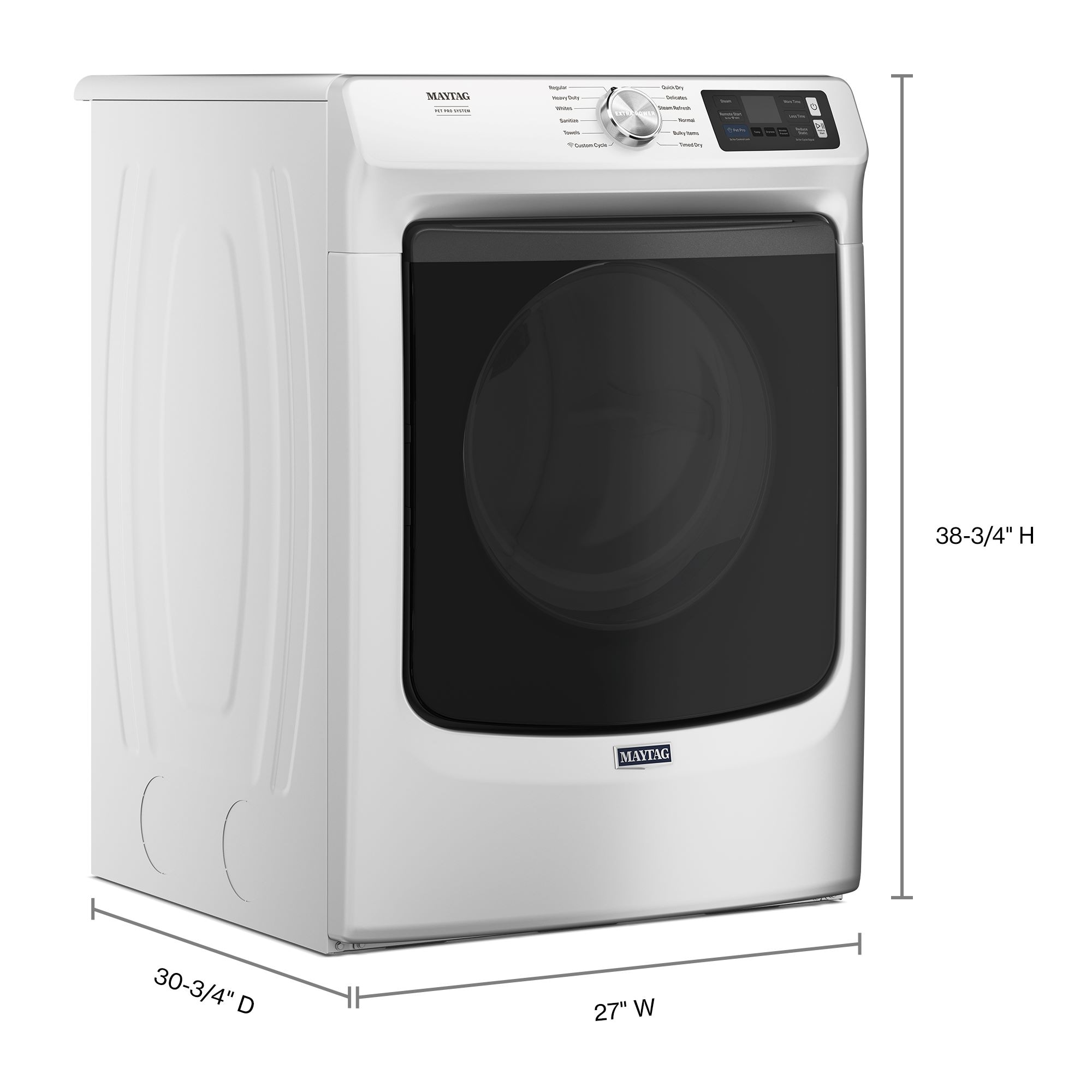 Maytag MED7020RW Elec-Dry - View #4