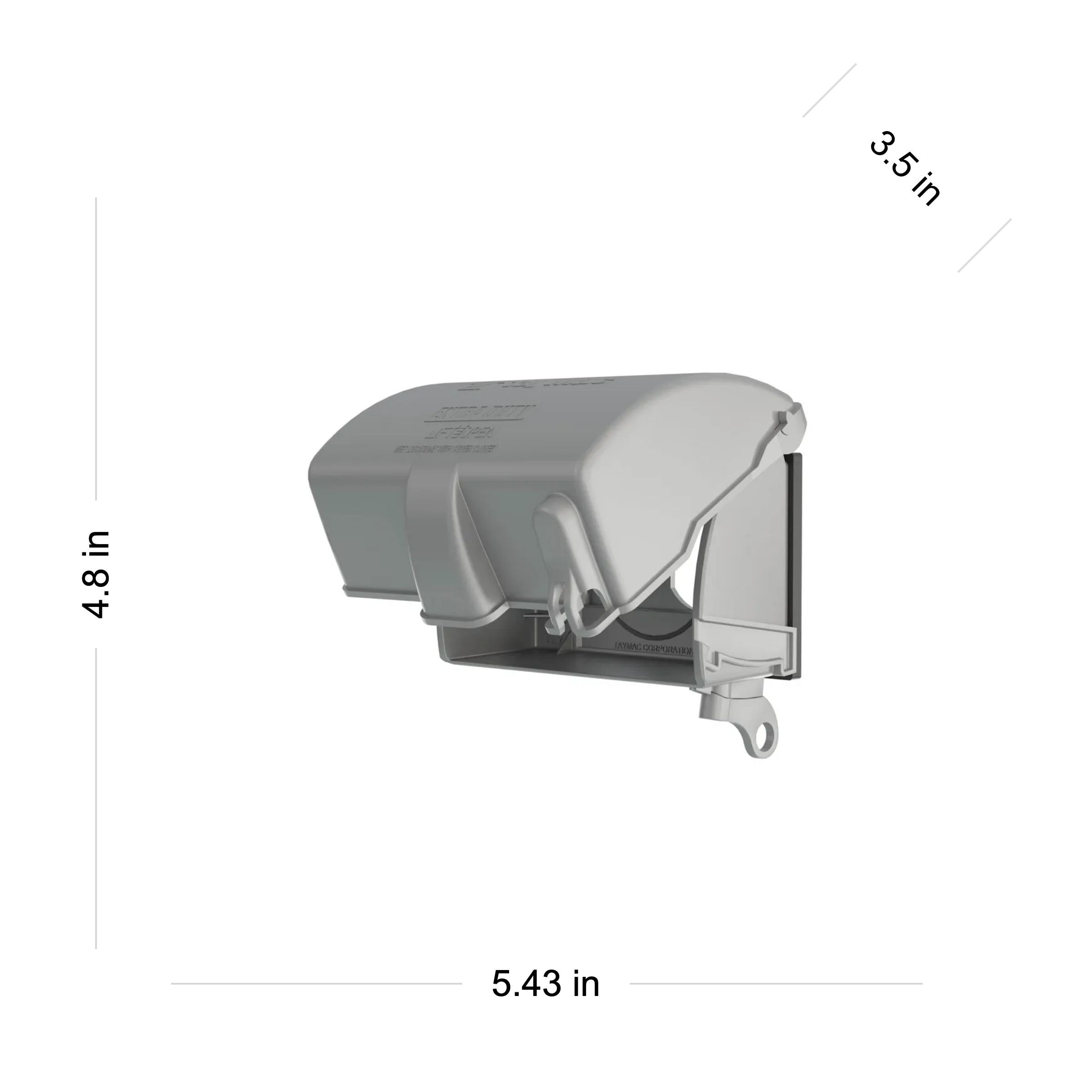 Hubbell MX4380S Electrical-Box-Covers - View #4