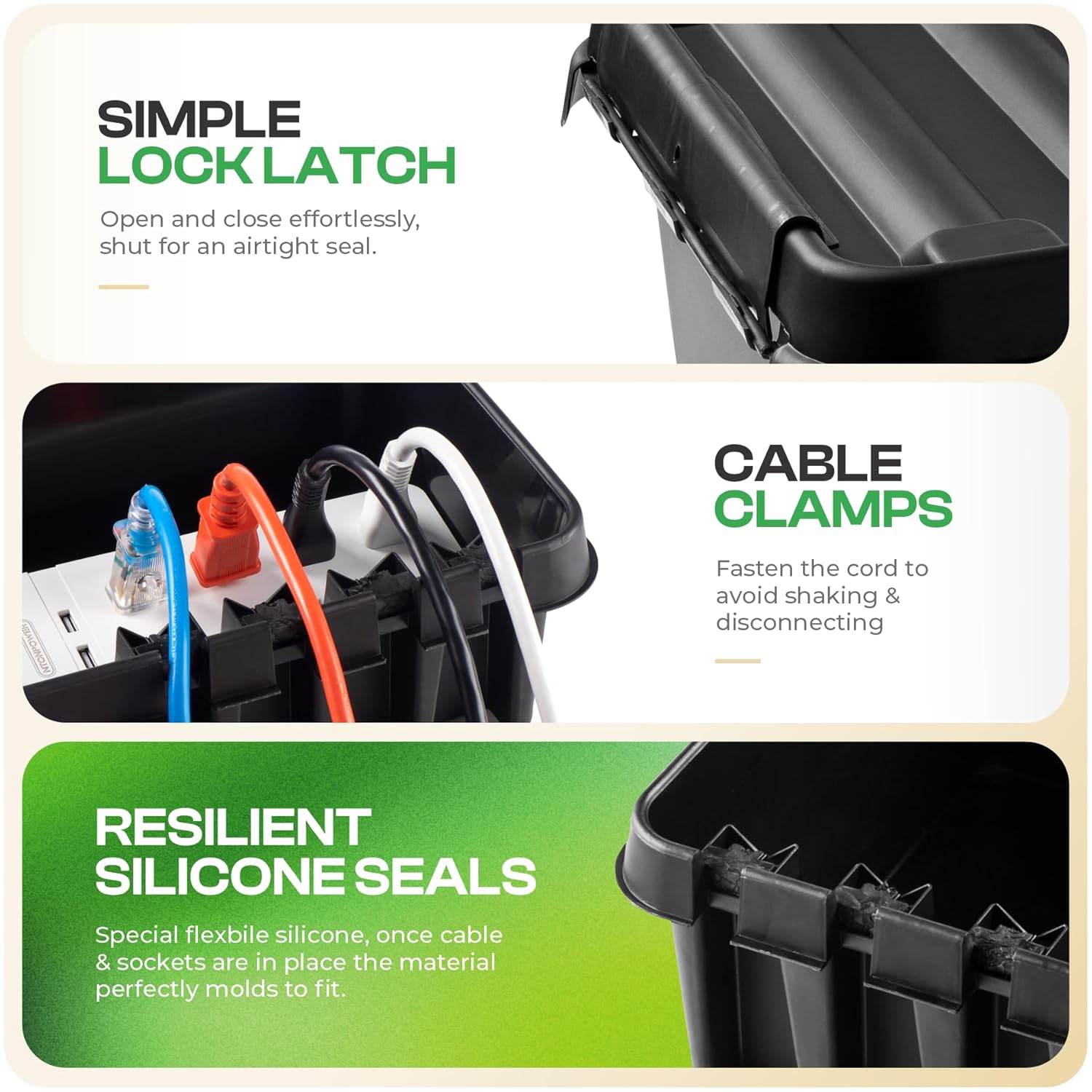 SOCKiTBOX SB BLACK LARGE Receptacle-Covers - View #6