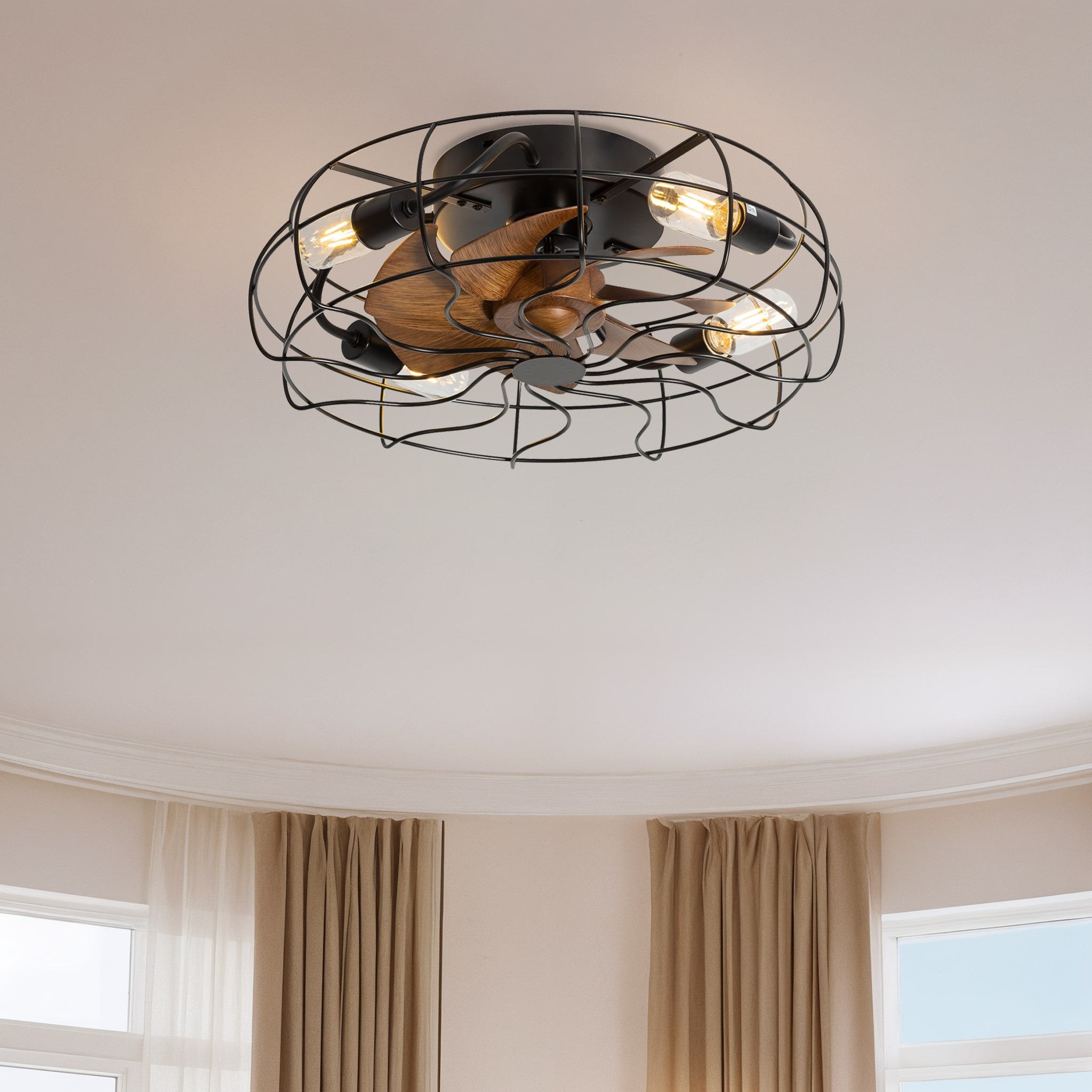 Breezary 23027-BLK Ceiling-Fans - View #2