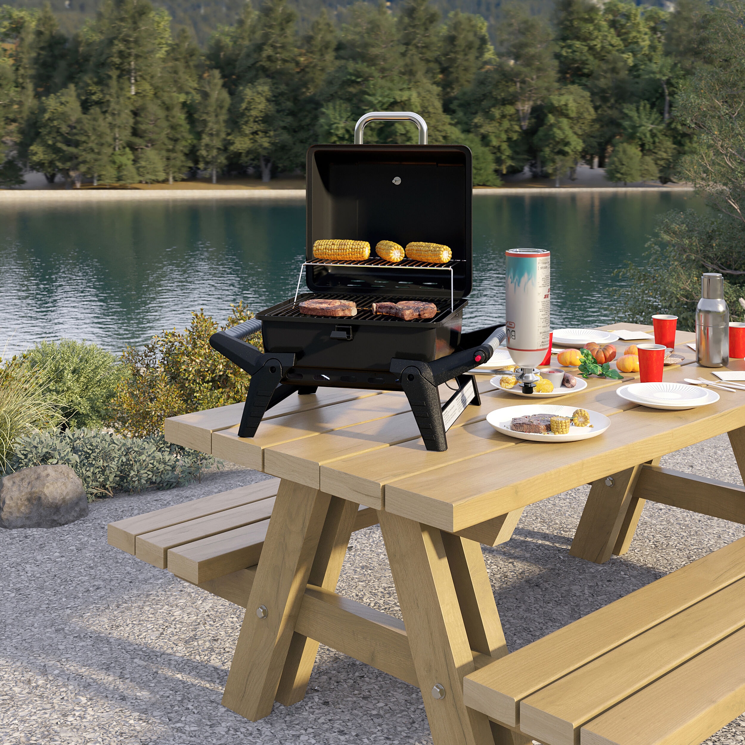 Master Forge GBT26023L Tabletop-Grills - View #7