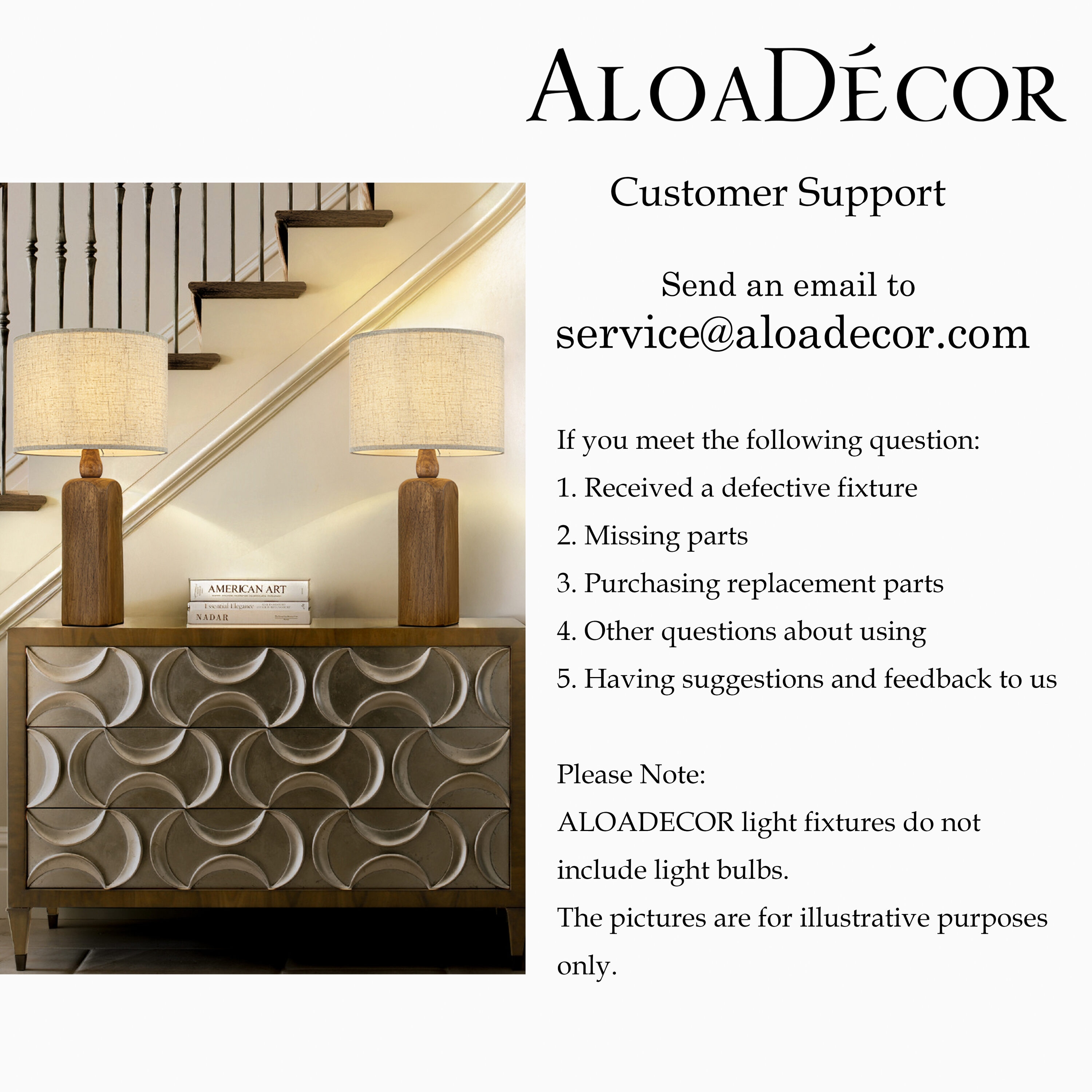 AloaDecor Lighting L7359T3012A Table-Lamps - View #6