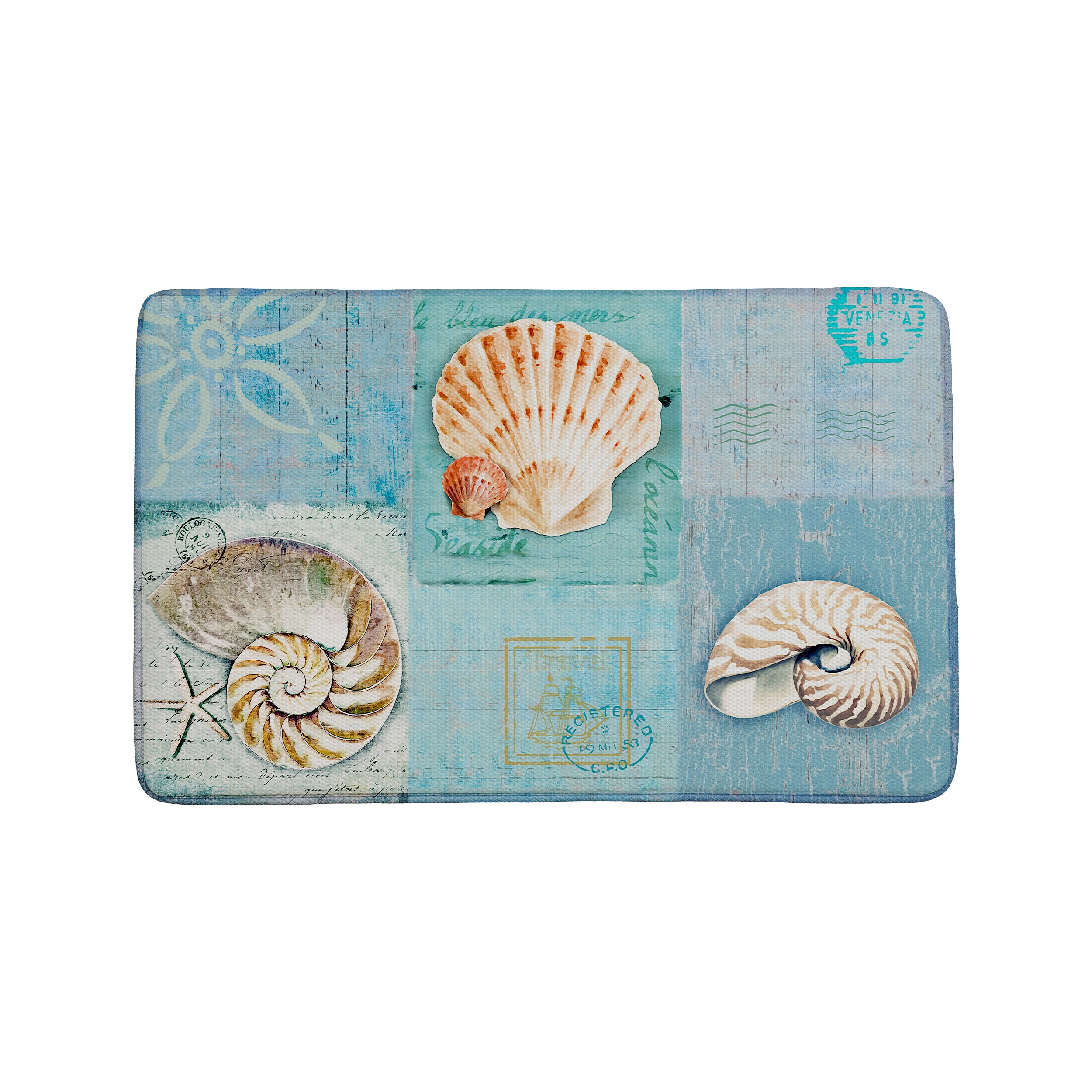 EVERGRACE EG2008KM3535 Multi Polyester Rectangular Indoor Decorative Utility mat