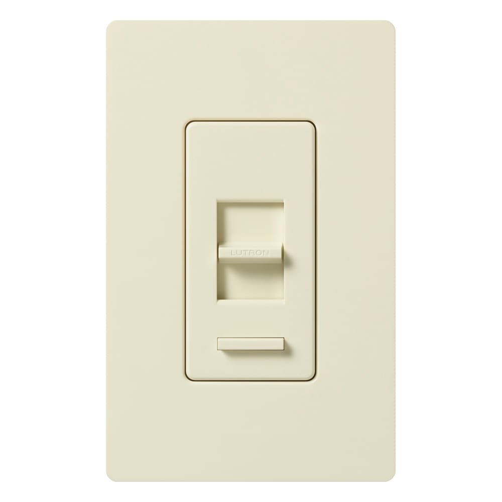 Lutron Lumea 3 Way Led Slide Light Dimmer Almond At