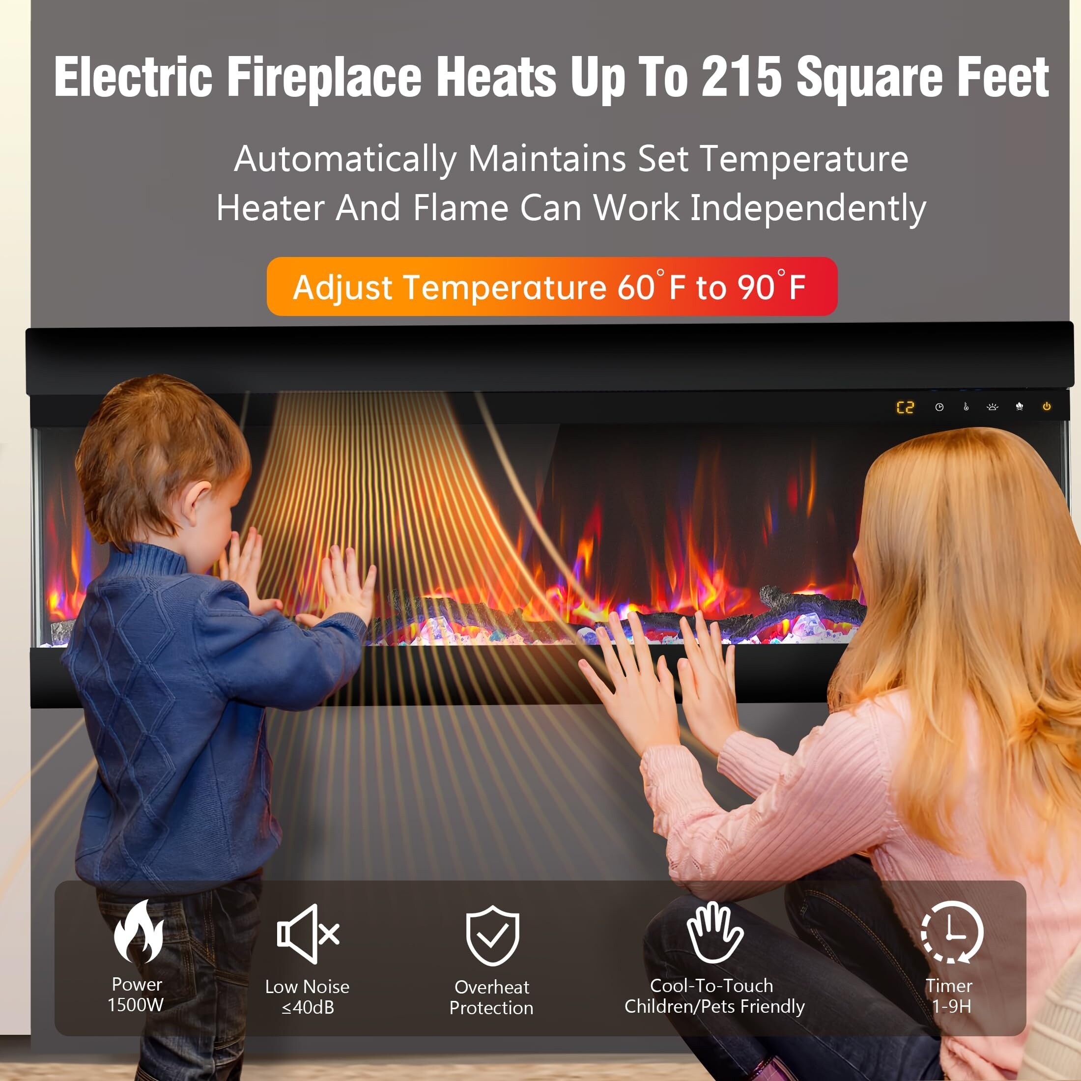 EdenDirect LW-TS36 Electric-Fireplaces - View #3
