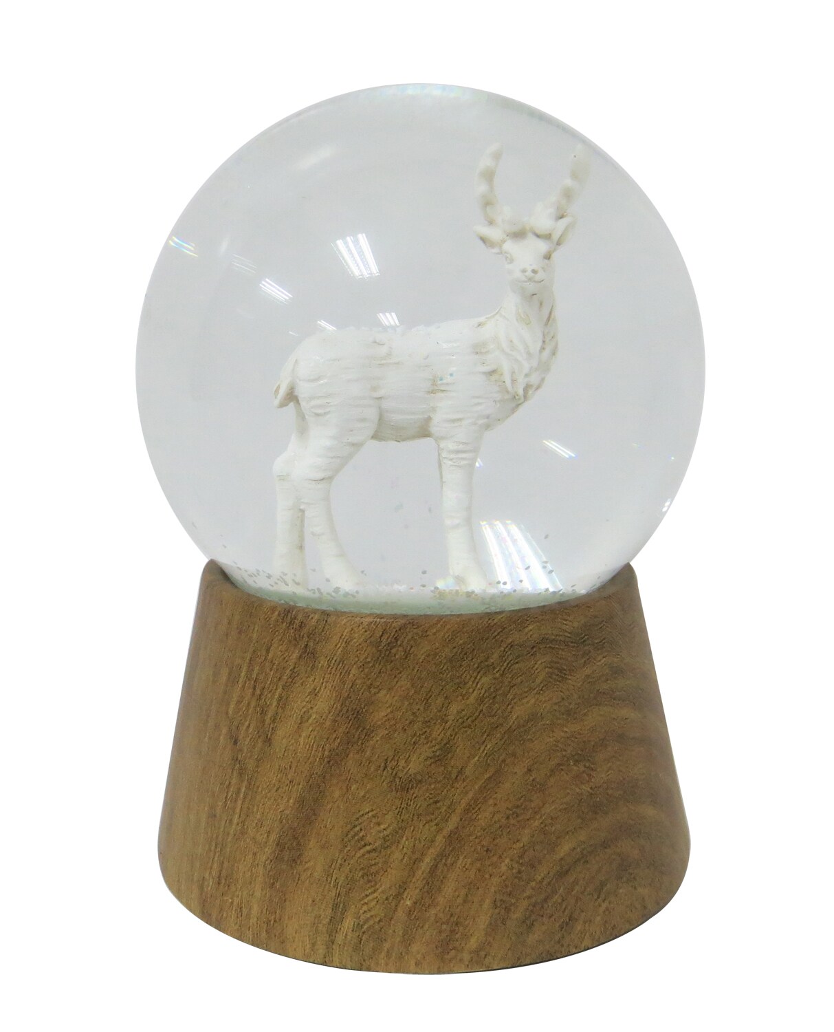 Holiday Living 6795880 5.5-in Musical Snow globe Deer Christmas Decor