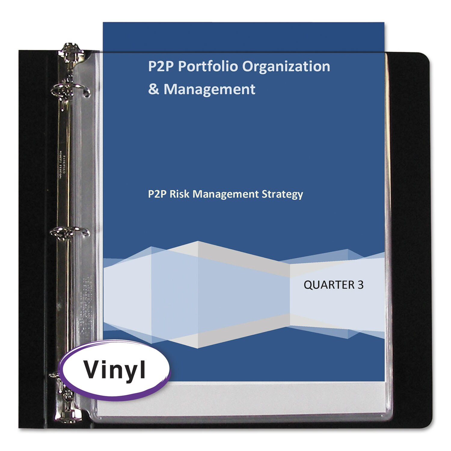C-Line Vinyl Sheet Protectors Super Heavy Duty Side 3 Hole Punched Top ...
