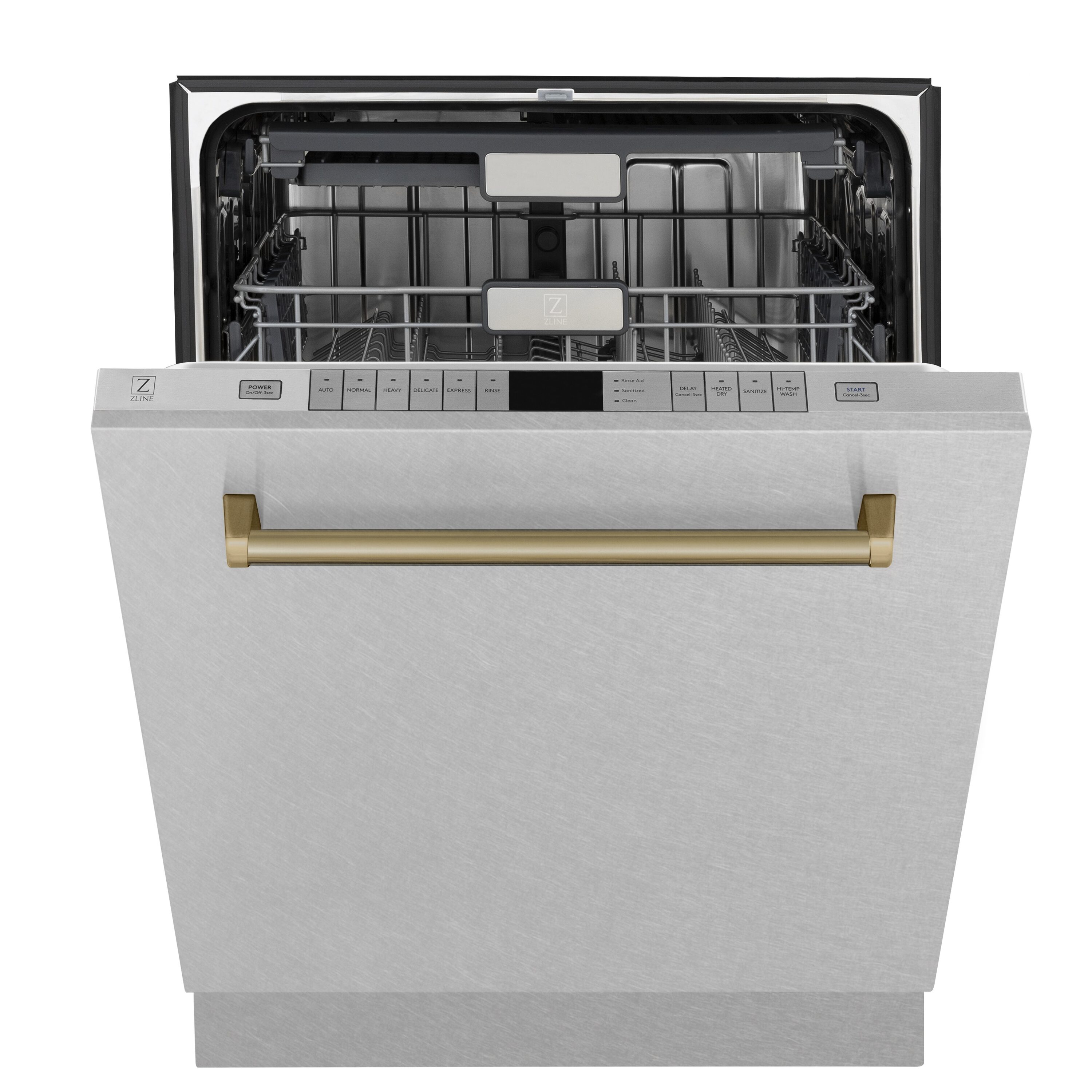 ZLINE KITCHEN & BATH DWMTZ-SN-24-CB Builtin-Dish - View #4