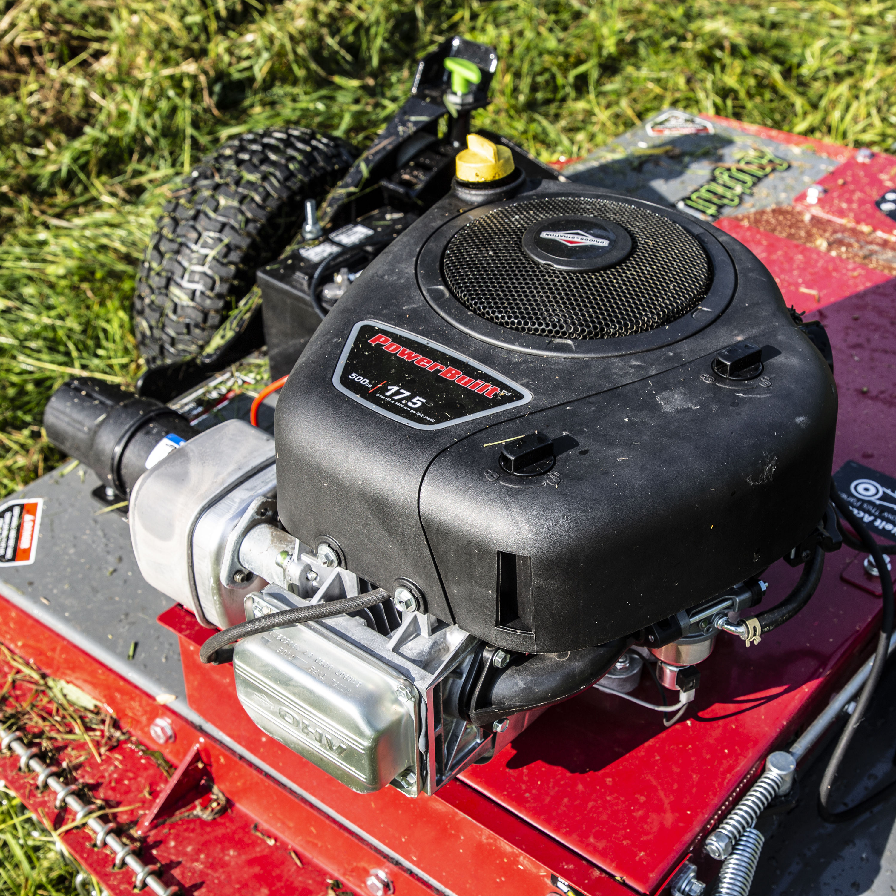 Briggs and stratton discount lawn mower running rough