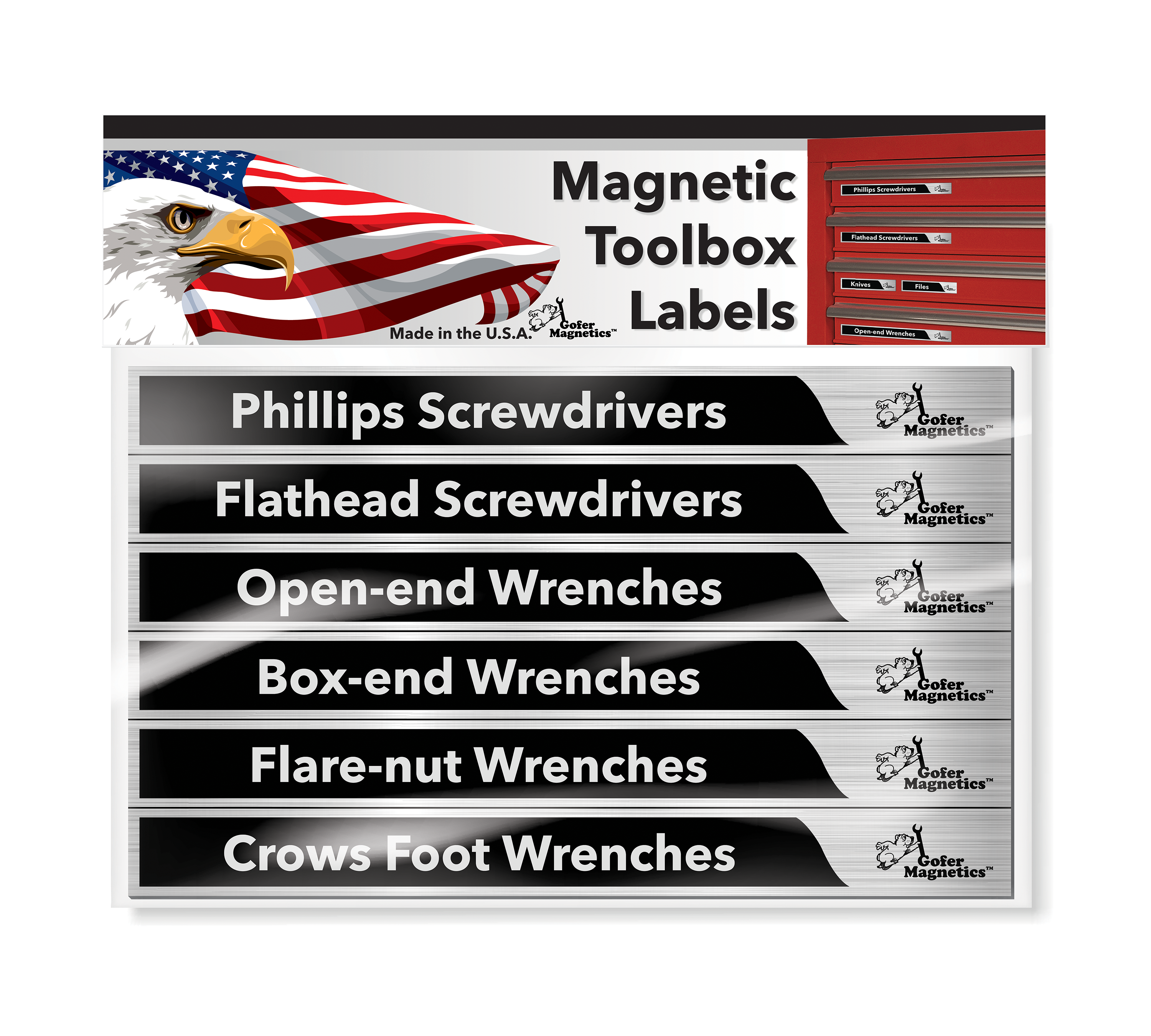 Gofer Magnetics GMLB107 Tool-Storage-Access - View #6