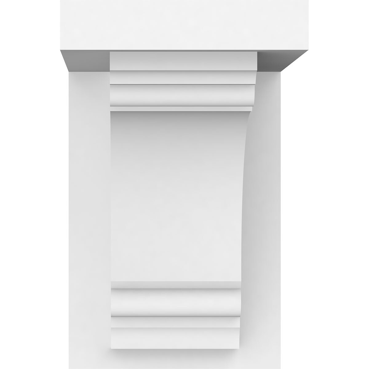 Ekena Millwork BKTP05X08X08WAR Exterior-Brackets-Braces - View #2