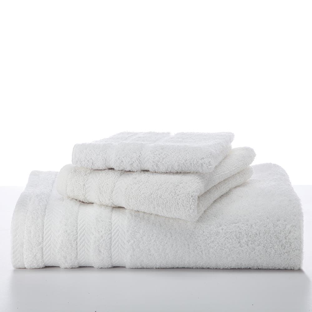 WestPoint Home White Cotton Quick Dry Bath Towel (Martex Egyptian Cotton  Towel) in the Bathroom Towels department at
