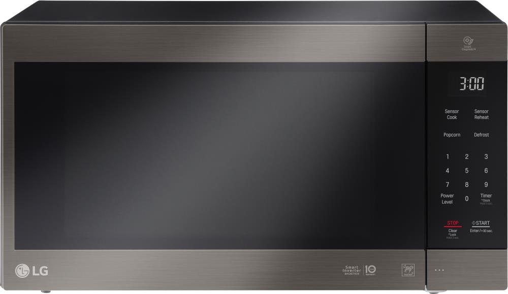 BLACK+DECKER 2.2-cu ft 1200-Watt Sensor Cooking Controls Countertop  Microwave (Stainless Steel) in the Countertop Microwaves department at