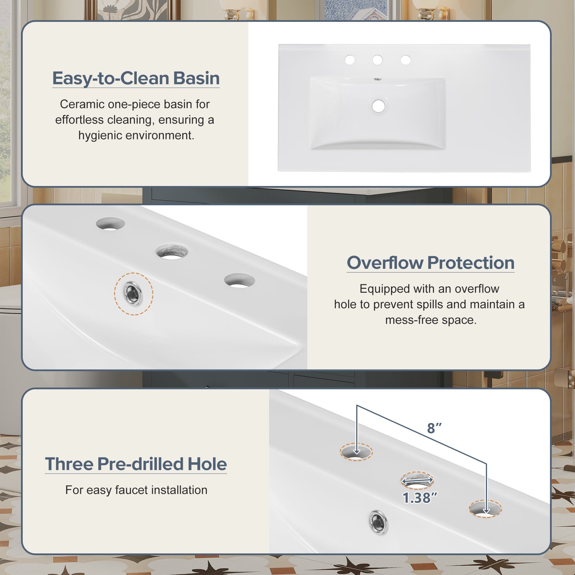 Boyel Living BL-VY-3735C Bath-Vanity-Combo - View #9