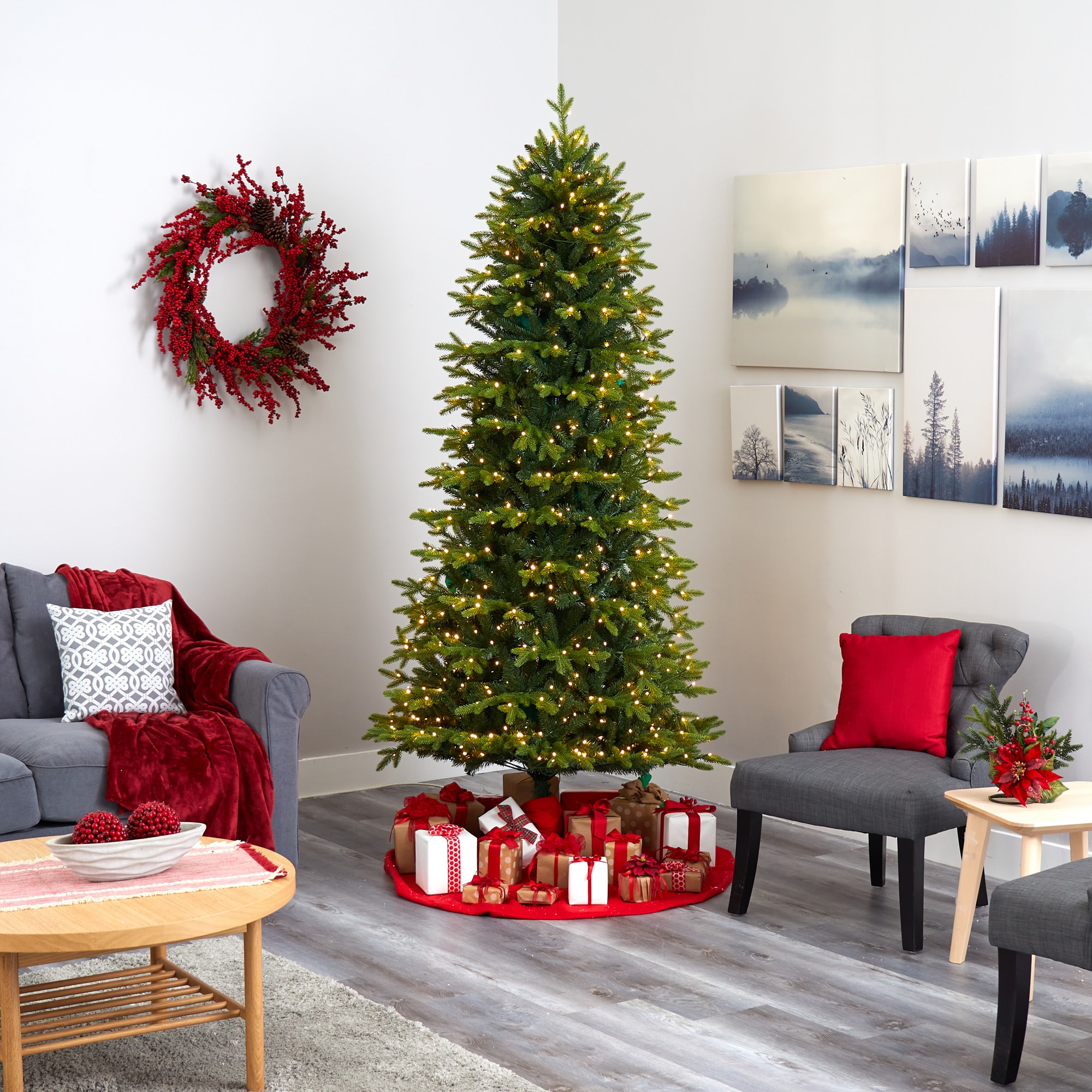 Nearly Natural T1648 Artificial-Christmas-Trees - View #7