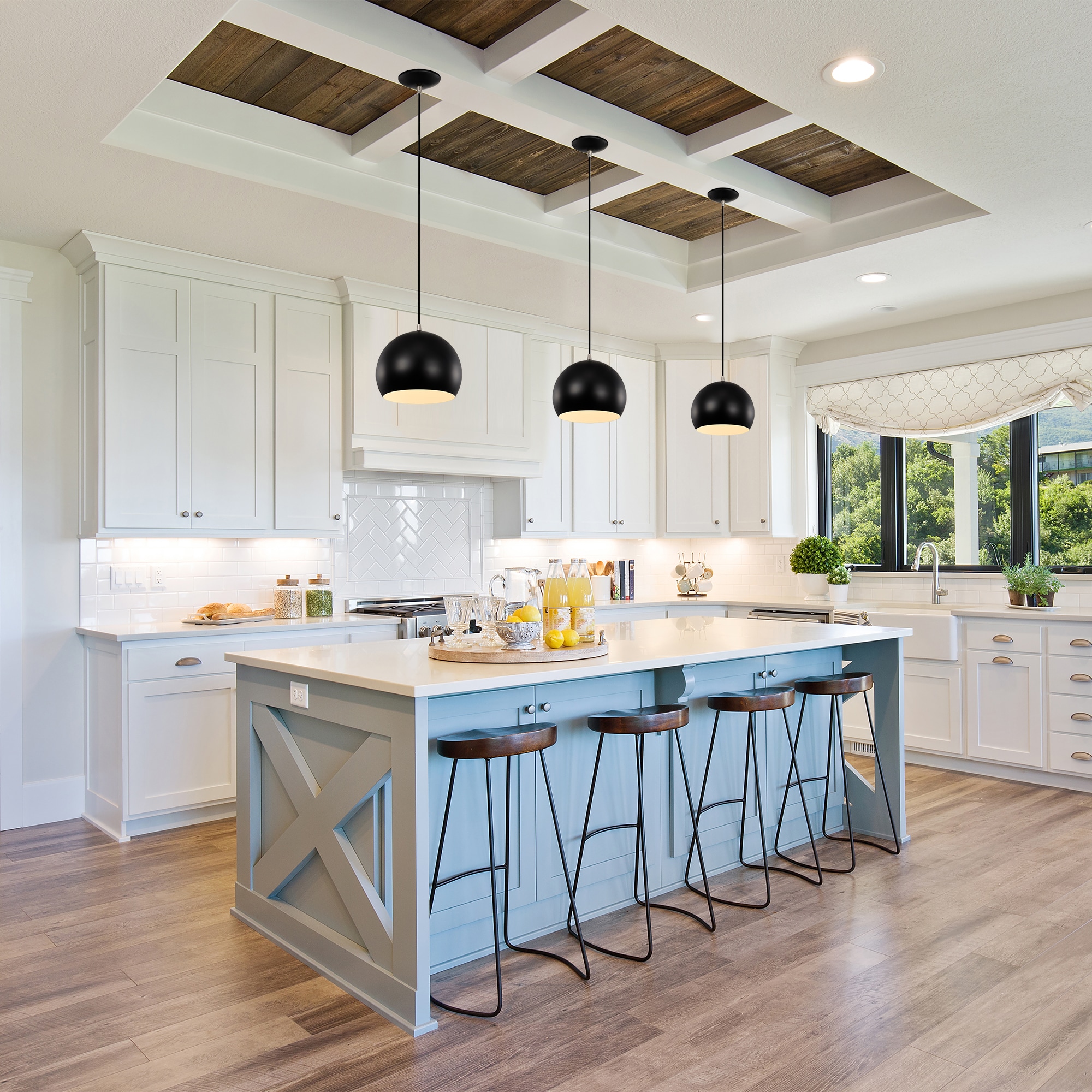 Edvivi EPJ3905BK Pendant-Lights - View #2