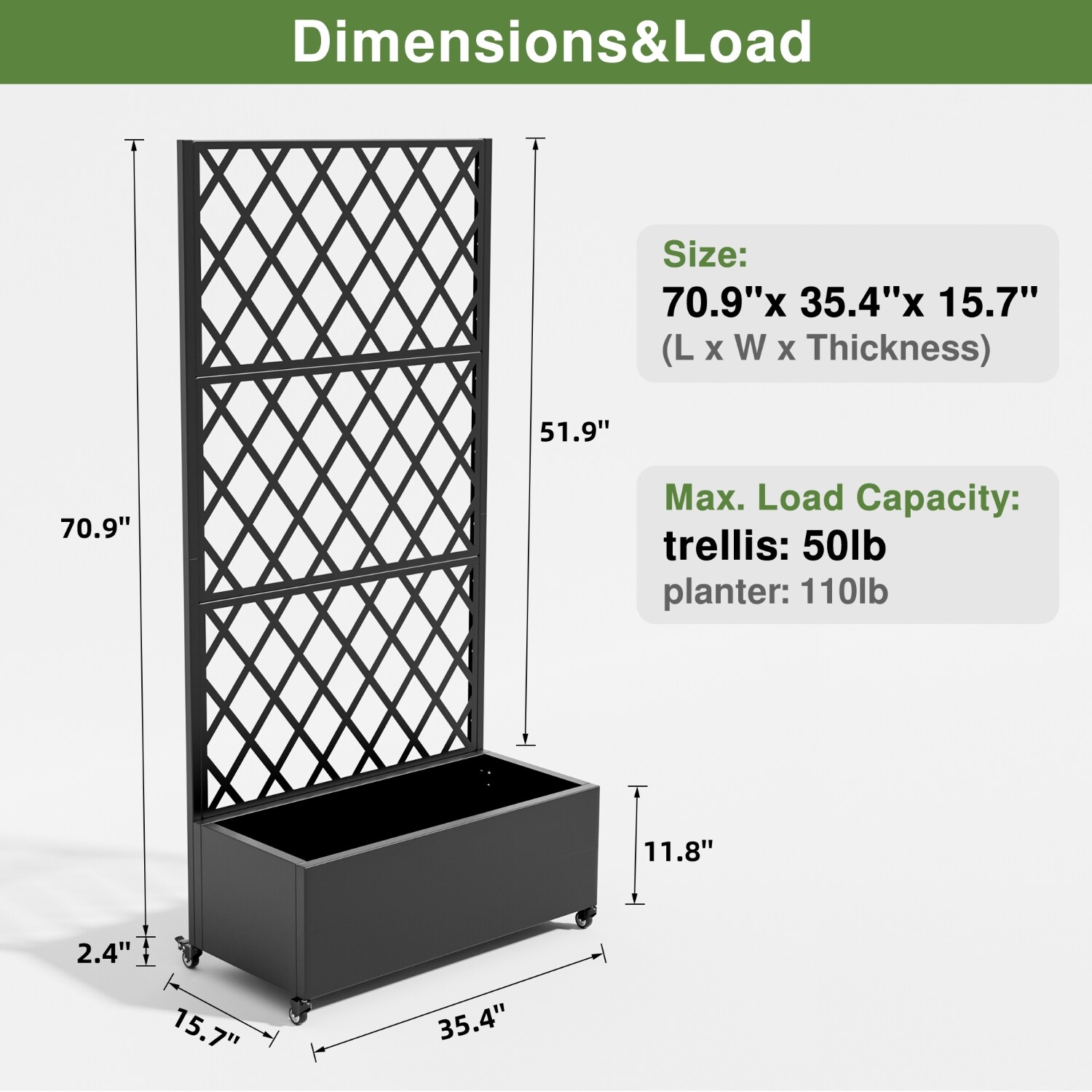 Lirago L20605-604C34 Raised-Planter-Boxes - View #9