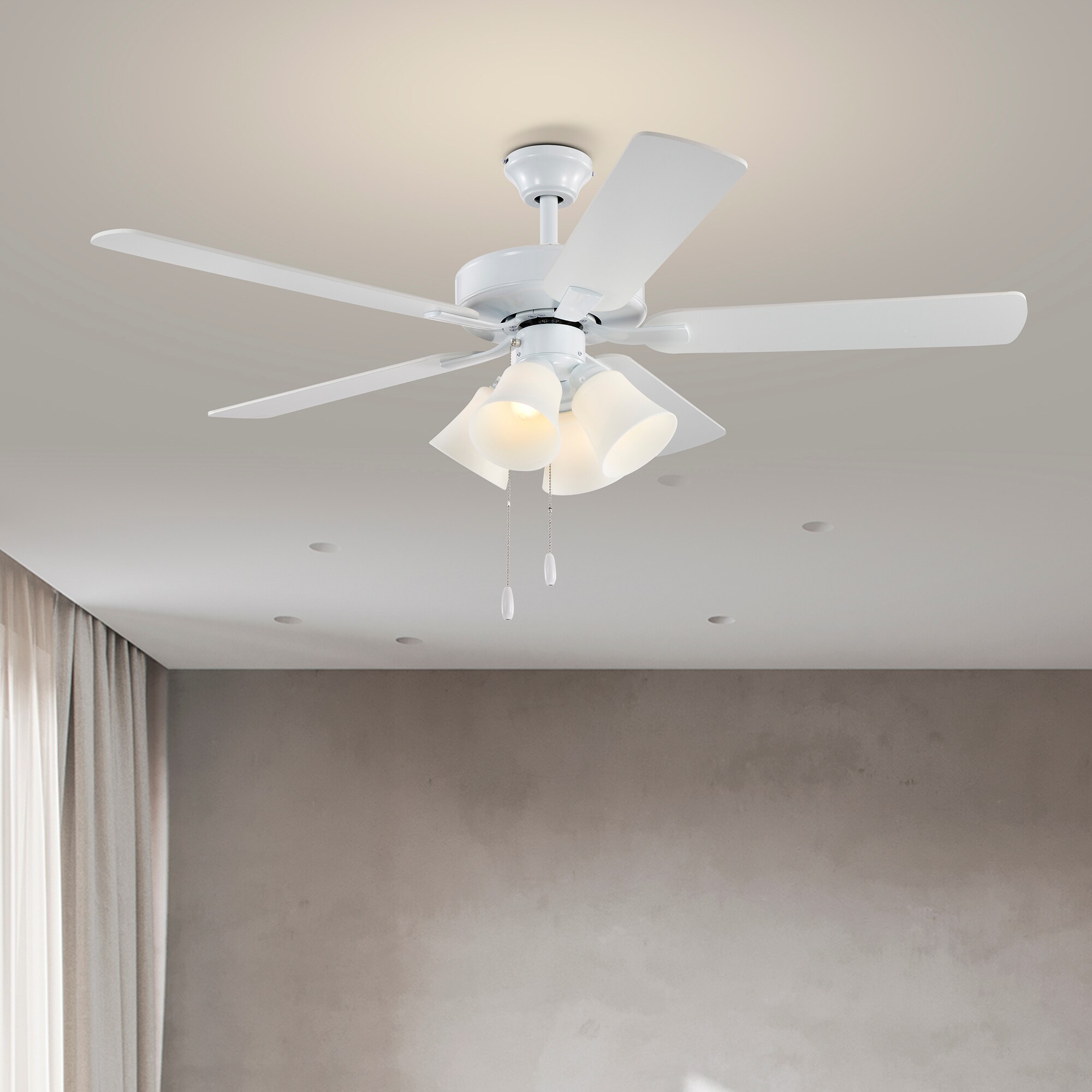 Edvivi FSJ7706WH Ceiling-Fans - View #2