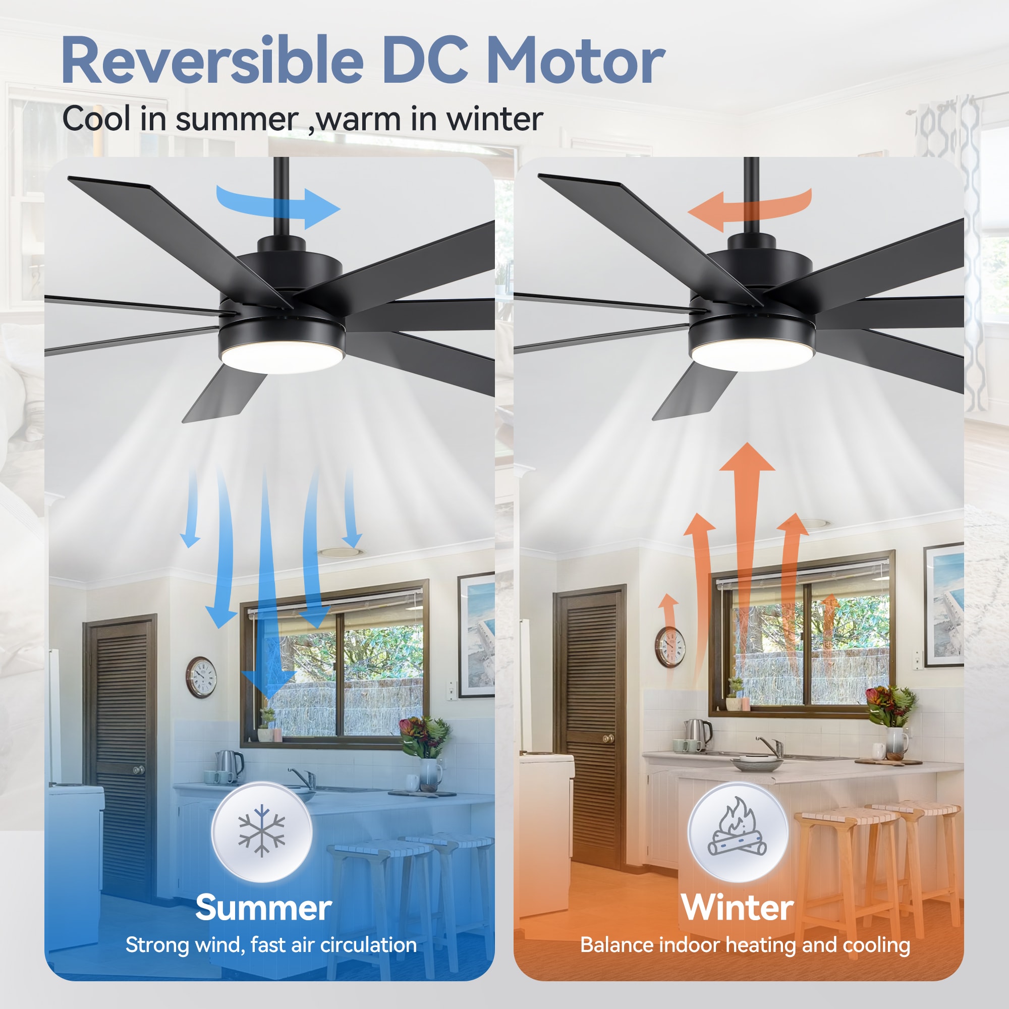Breezary 30039-BK Ceiling-Fans - View #6