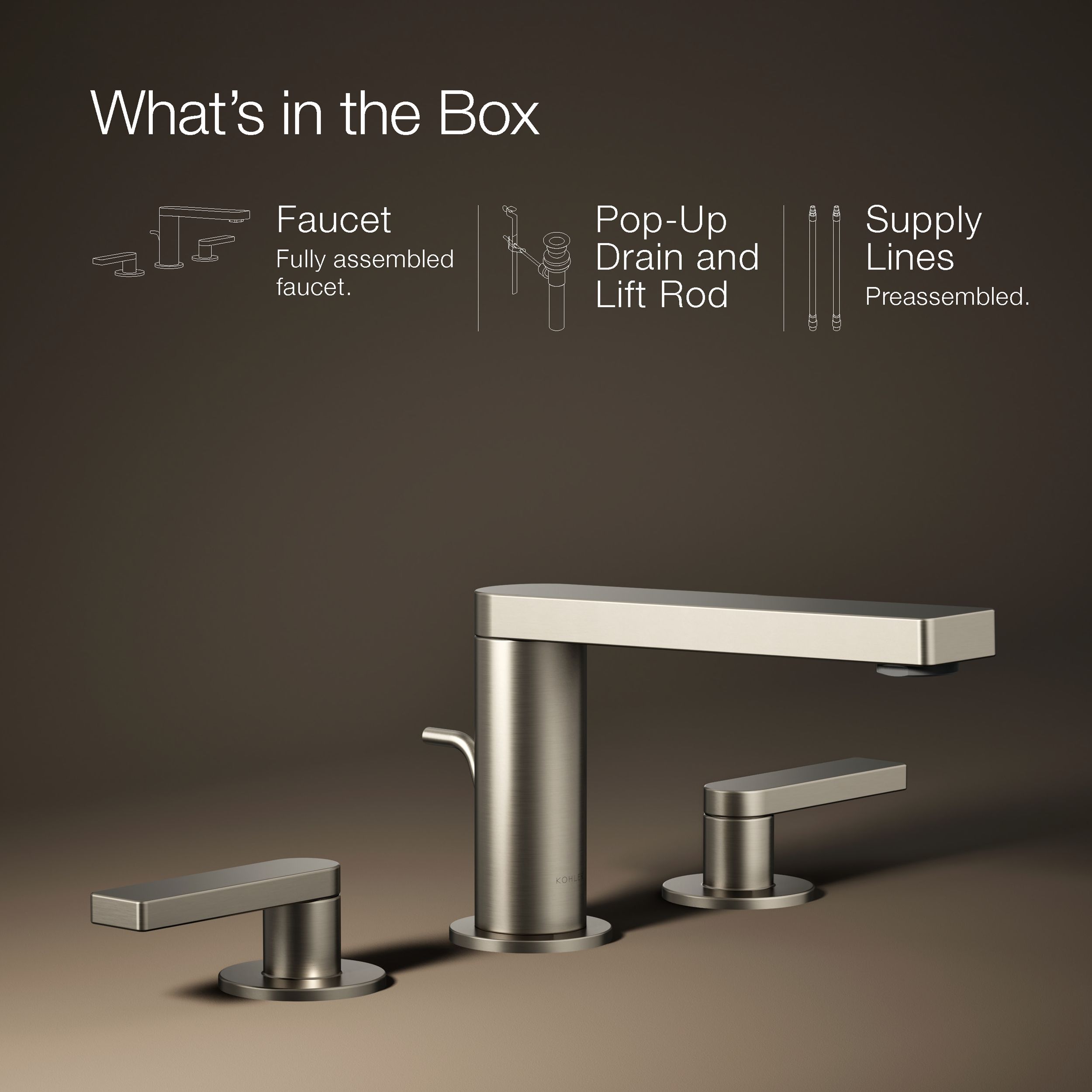 KOHLER 73060-4-BN Lavatory-Faucets - View #13