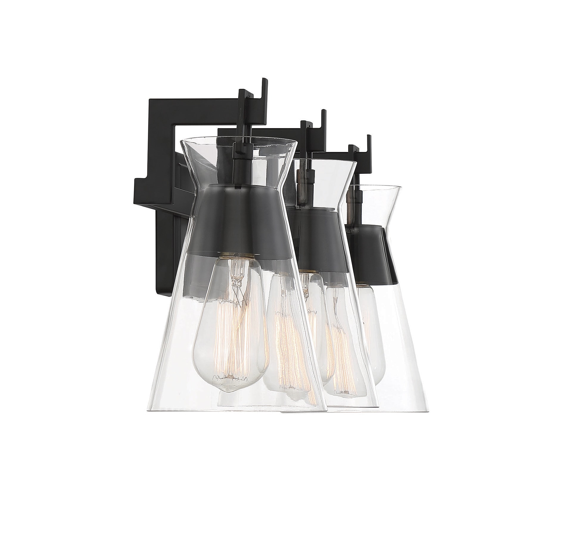 Savoy House Essentials 8-1830-3-BK b089995 - View #6