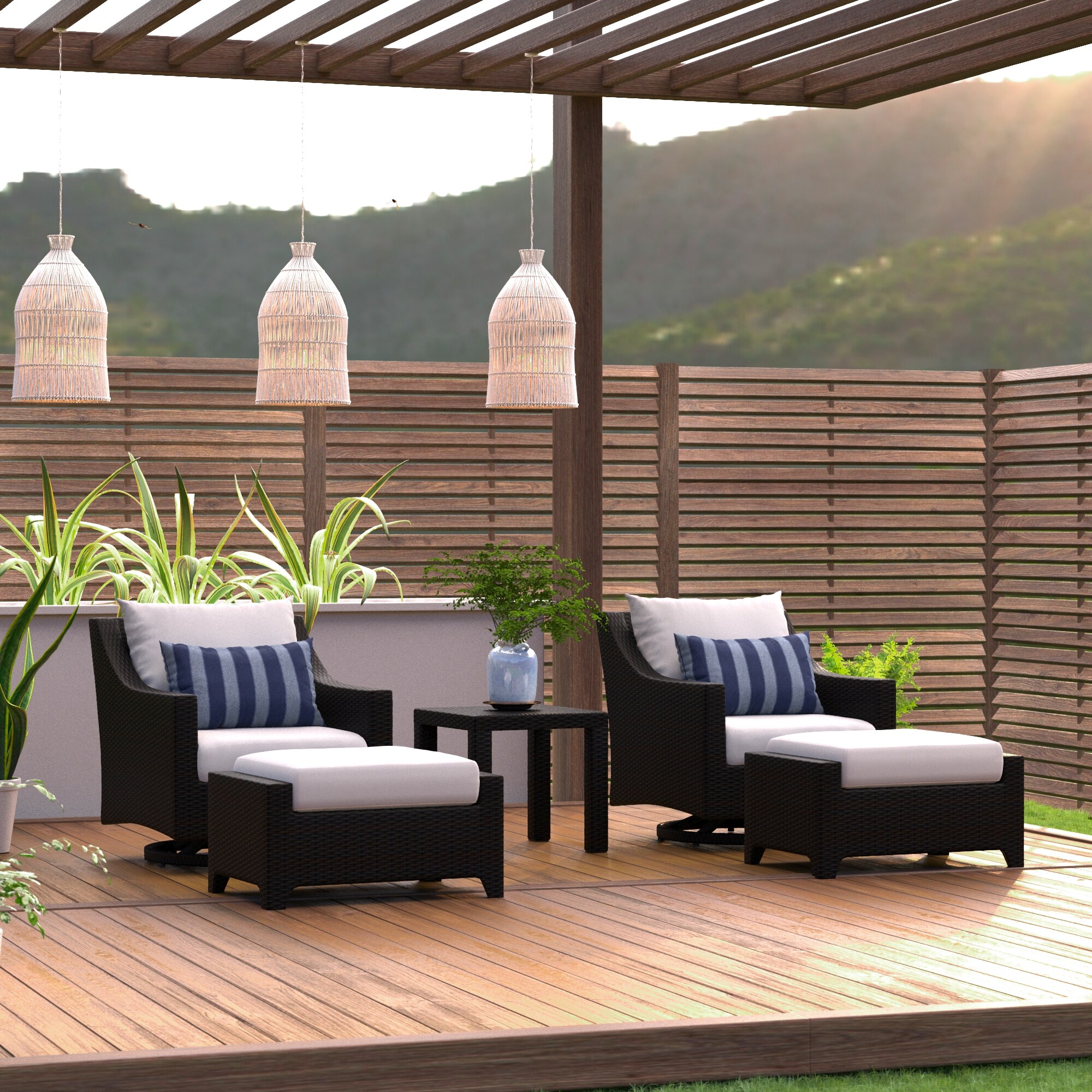 RST Brands OP-PECLB5M-CINK-K Patio-Conversation-Sets - View #8