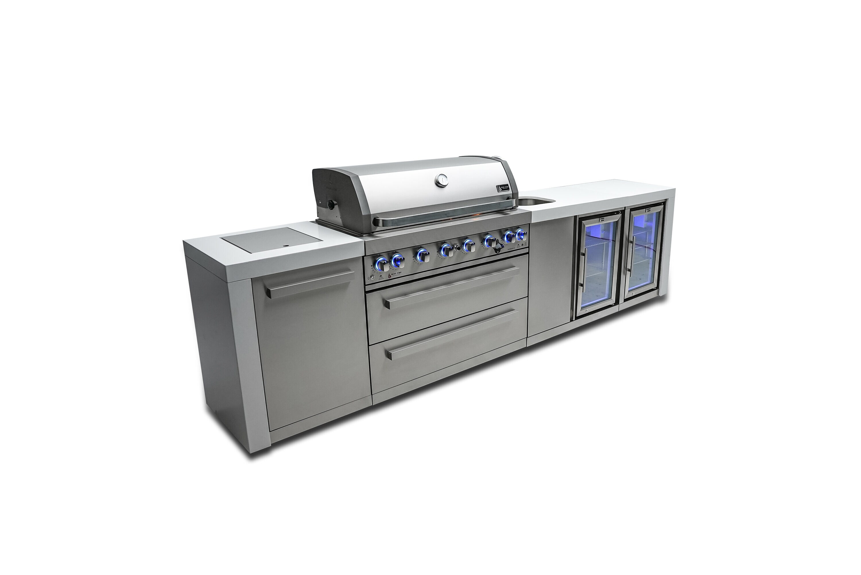 Mont Alpi MAI805-DBEVFC Modular-Outdoor-Kitchens - View #3
