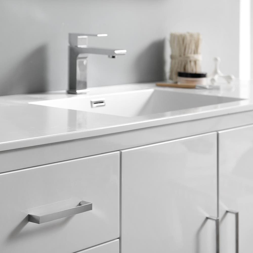Fresca FCB9460WH-S-I Bath-Vanity-Combo - View #8