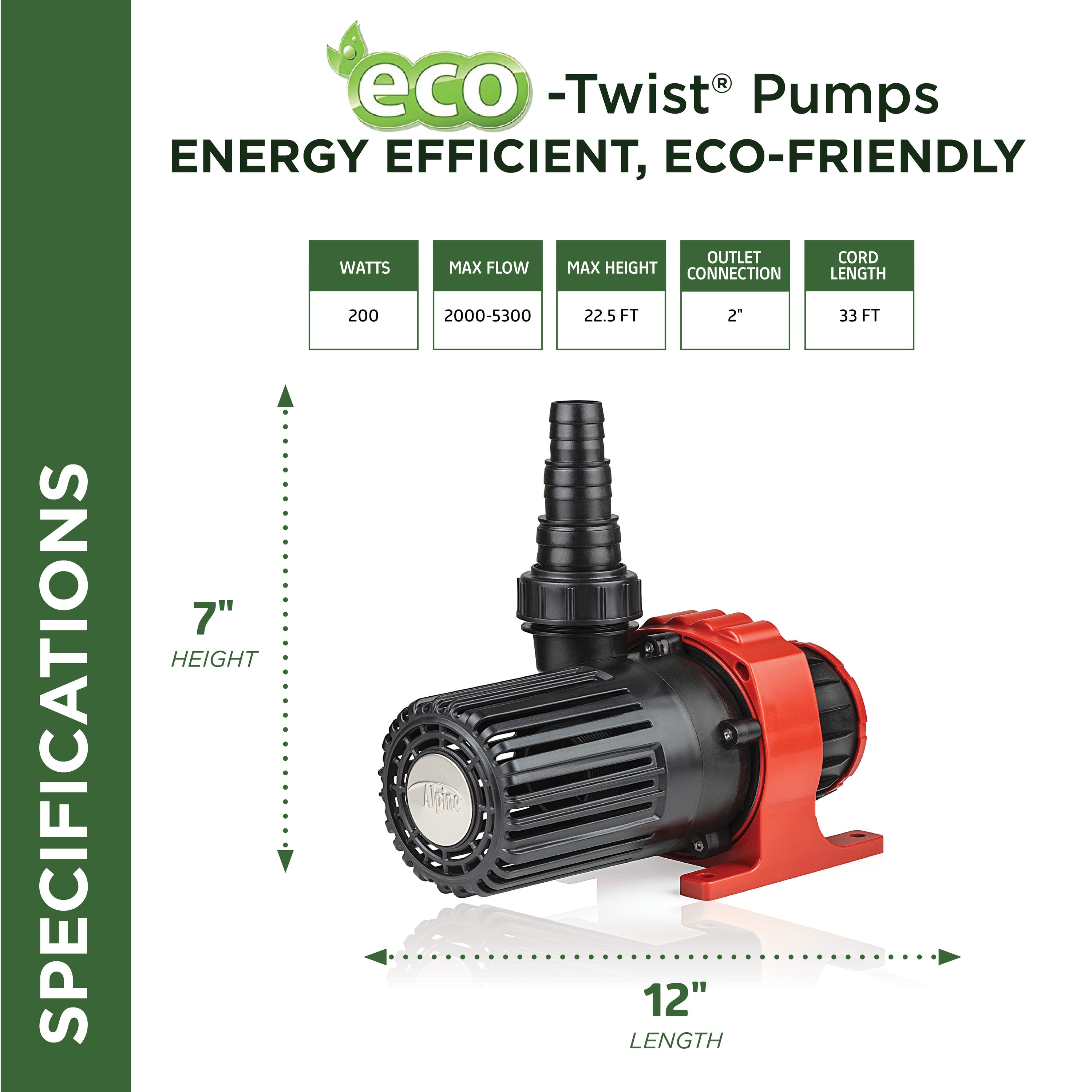Alpine Corporation PXX5300C Pond-Pumps - View #3