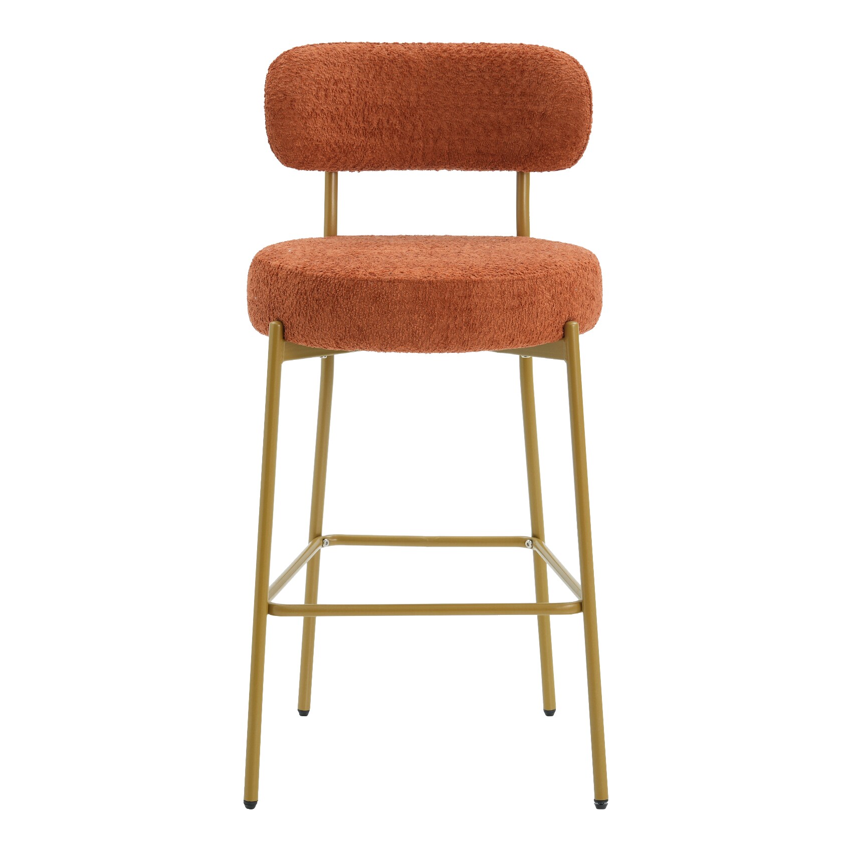 DYHOME Set of 3 Bar Stools 24-in Counter Height Bar Stools Mid-Century ...