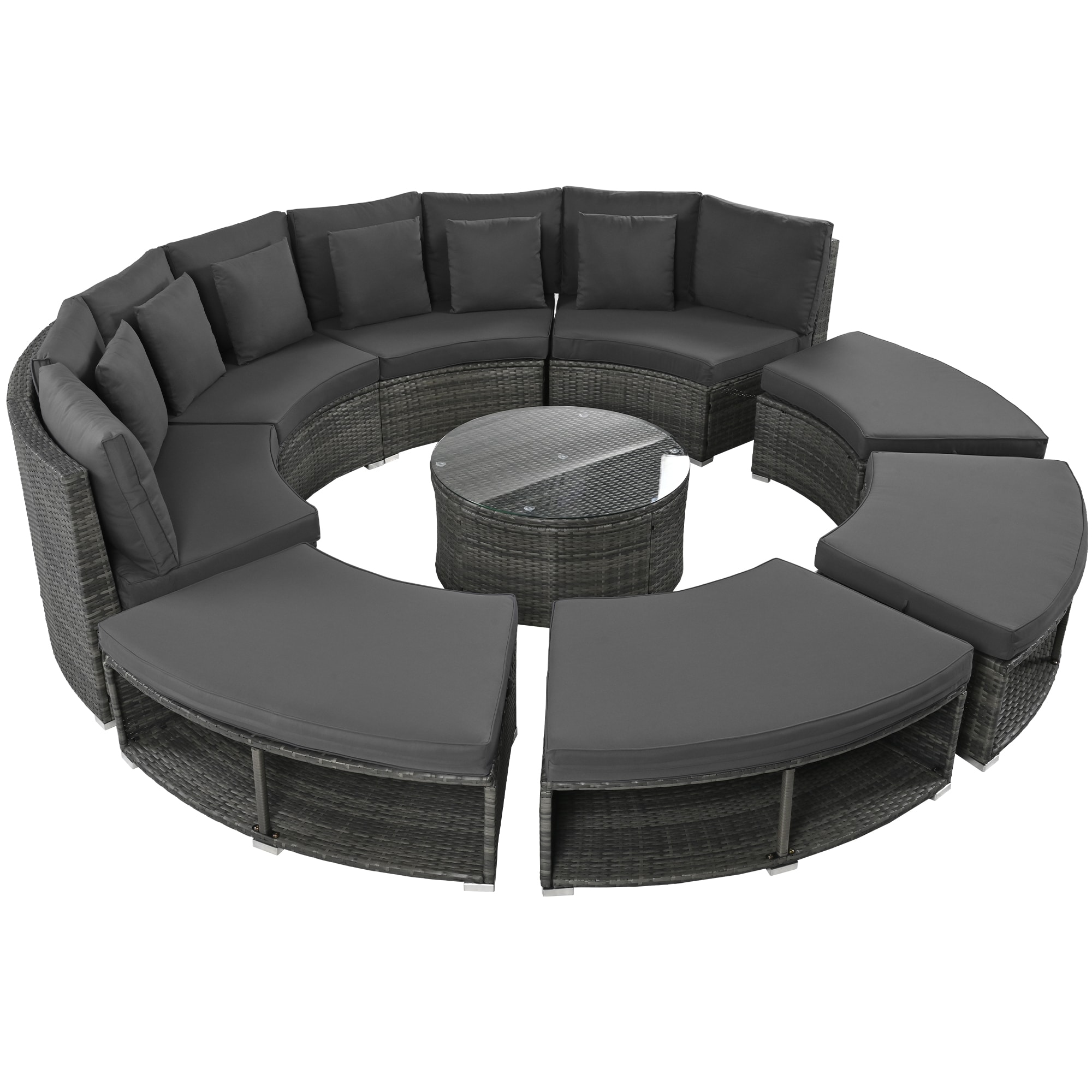 ModernLuxe L-SZ000040AAR Patio-Conversation-Sets - View #12