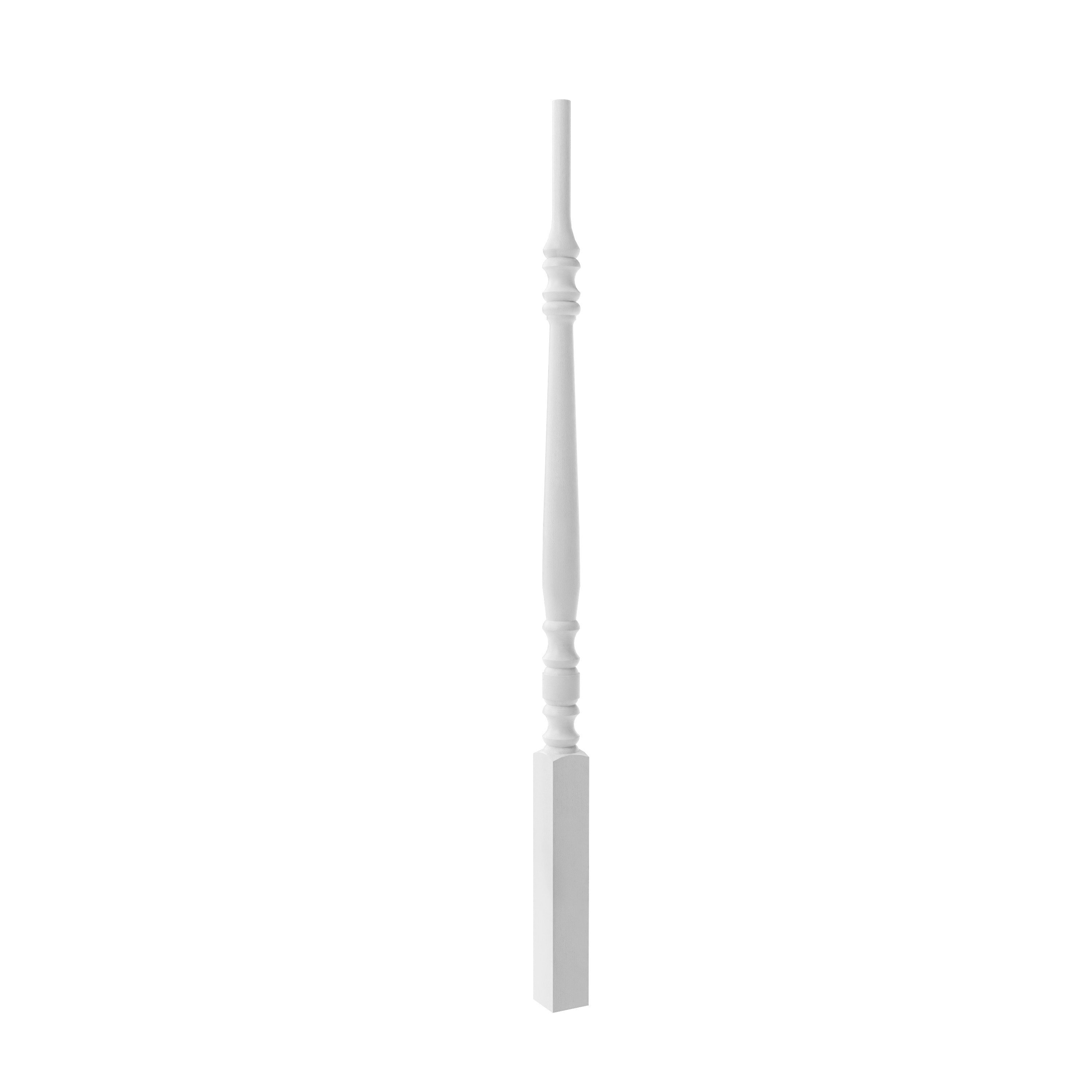 Crown Heritage 459530038 38-in x 1.75-in Primed White Pin Top Stair Baluster