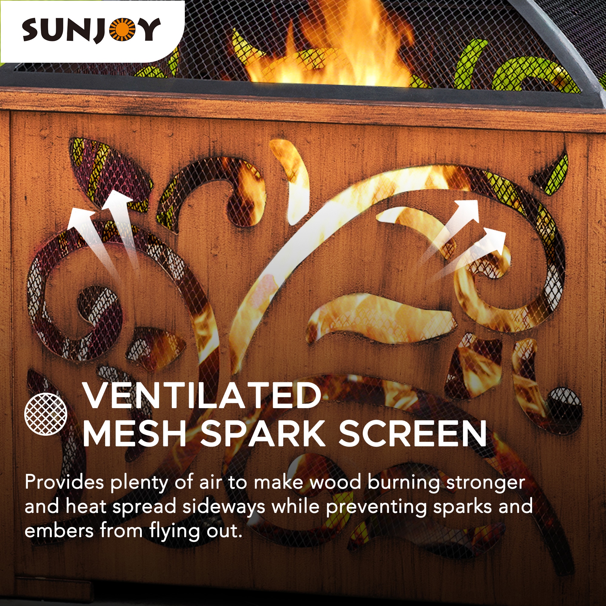 Sunjoy A301016900 Outdoor-Woodburning-Firepits - View #4