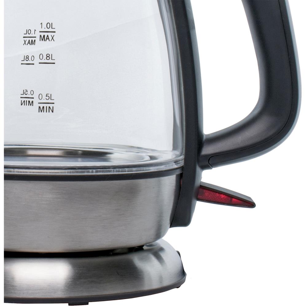  Brentwood Appliances Kt-1910bk 1-liter Cordless Glass Electric  Kettle : Home & Kitchen