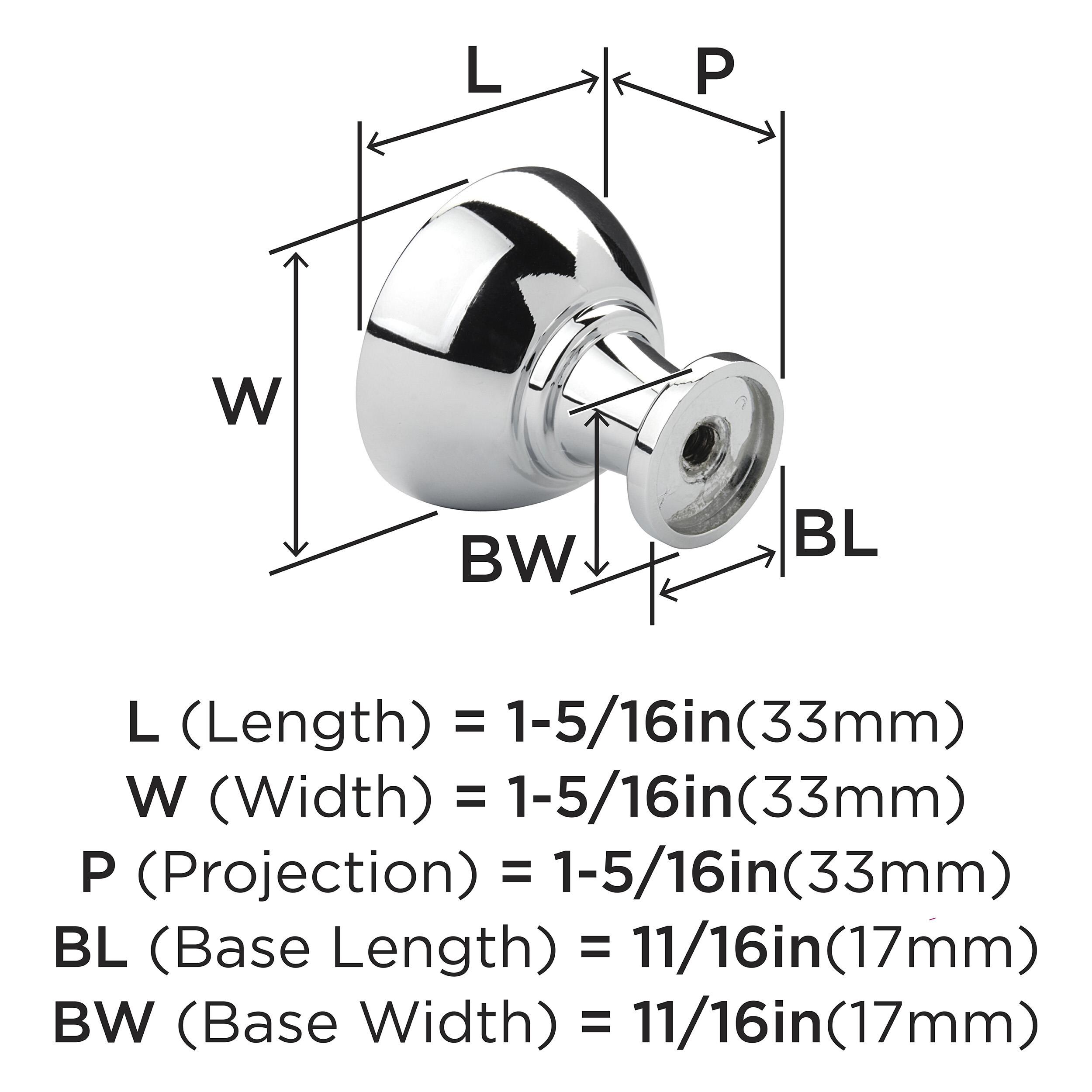 Amerock 25VMP3733026 Cabinet-Knobs - View #4