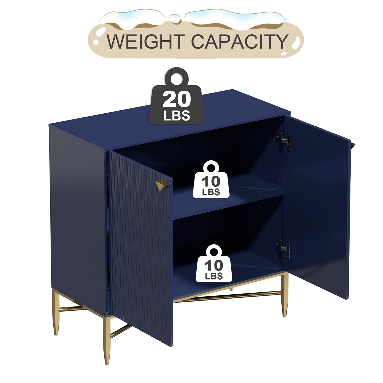 Mondawe MO-JH-032-BL chests - View #7