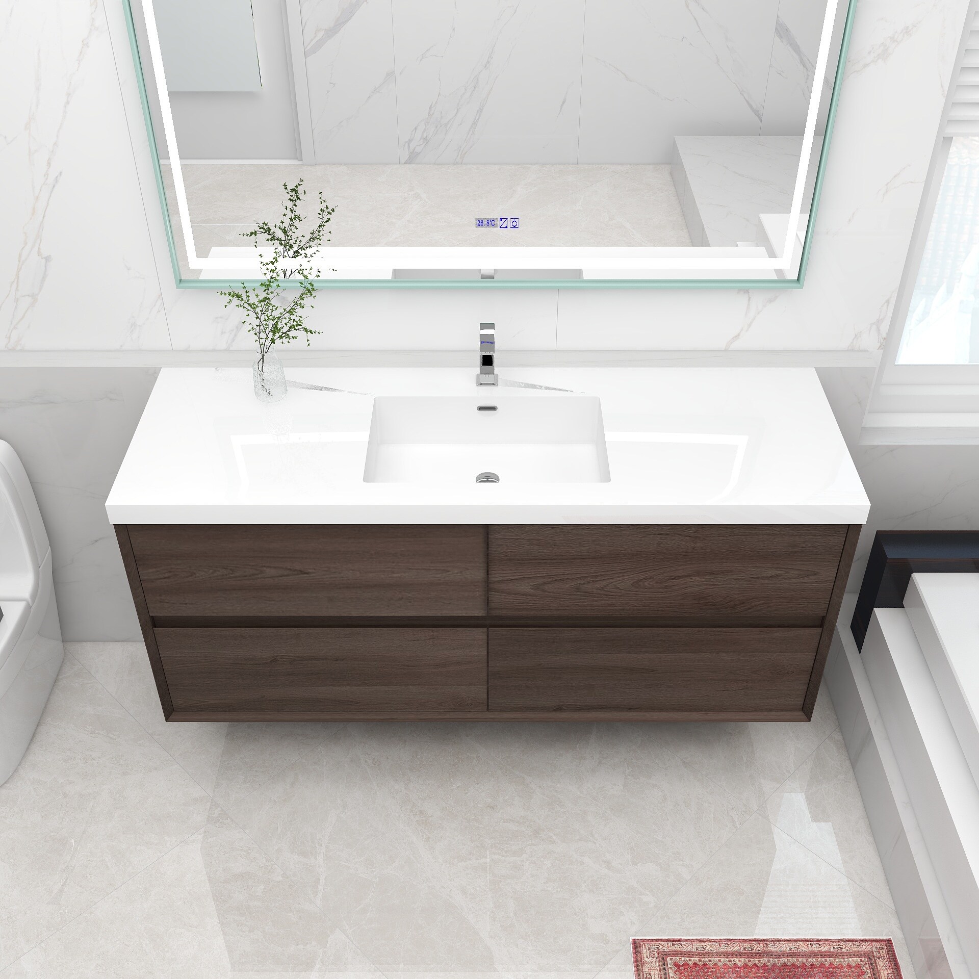 BV Better Vanity SLIM60S-RO Bath-Vanity-Combo - View #8