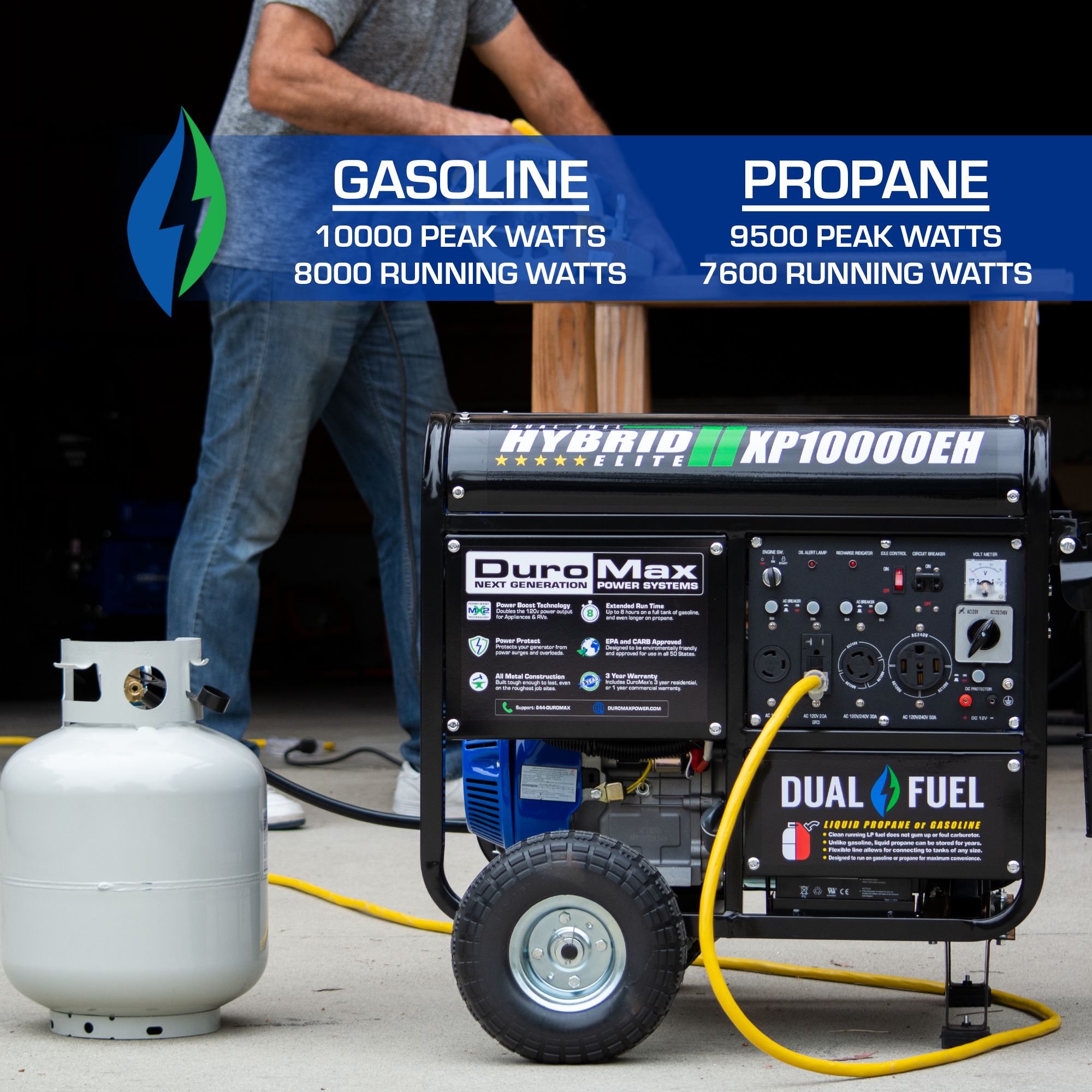 DuroMax XP10000EH Portable-Generators - View #5