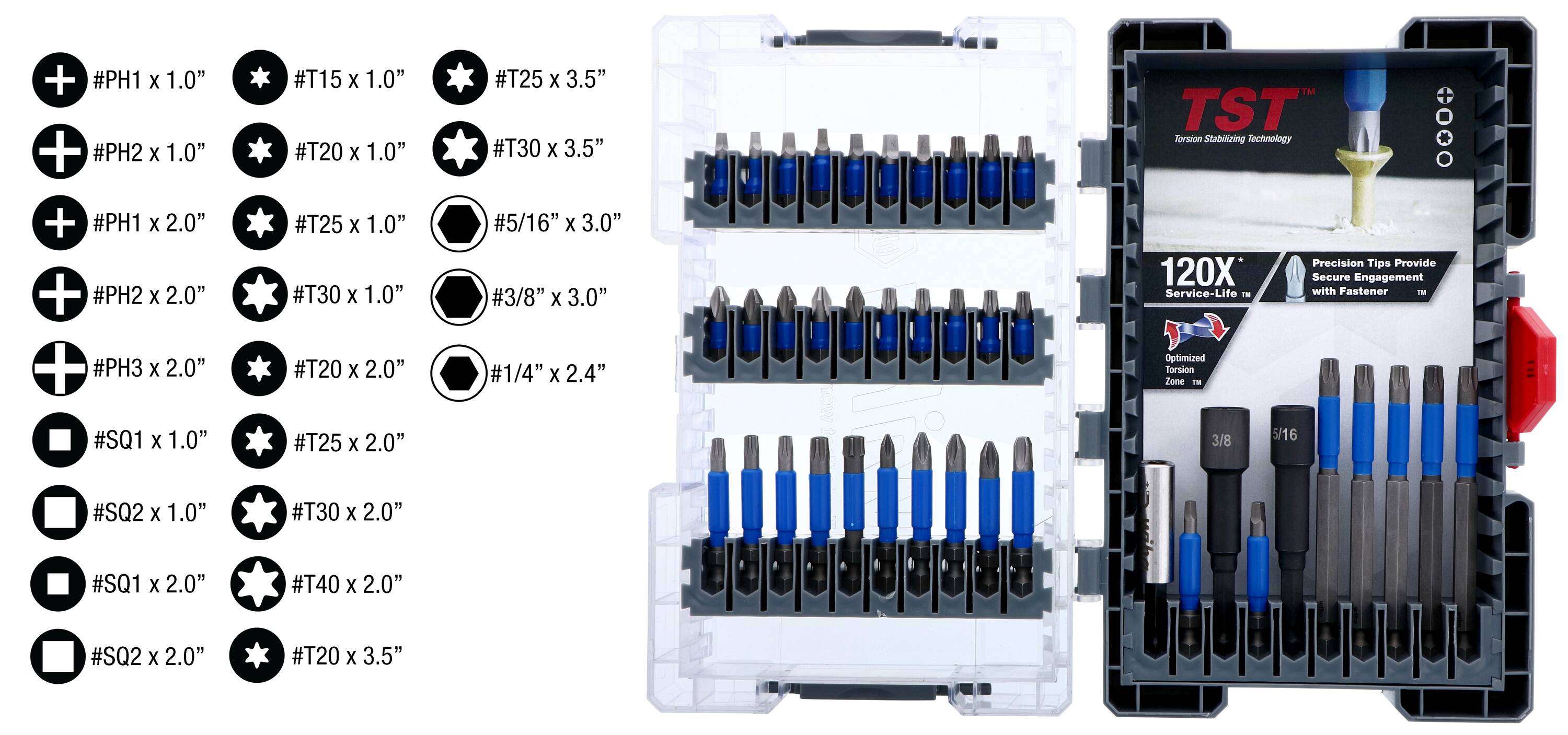 Wiha 76889 - Go Box Impact Bit Set 32 Piece