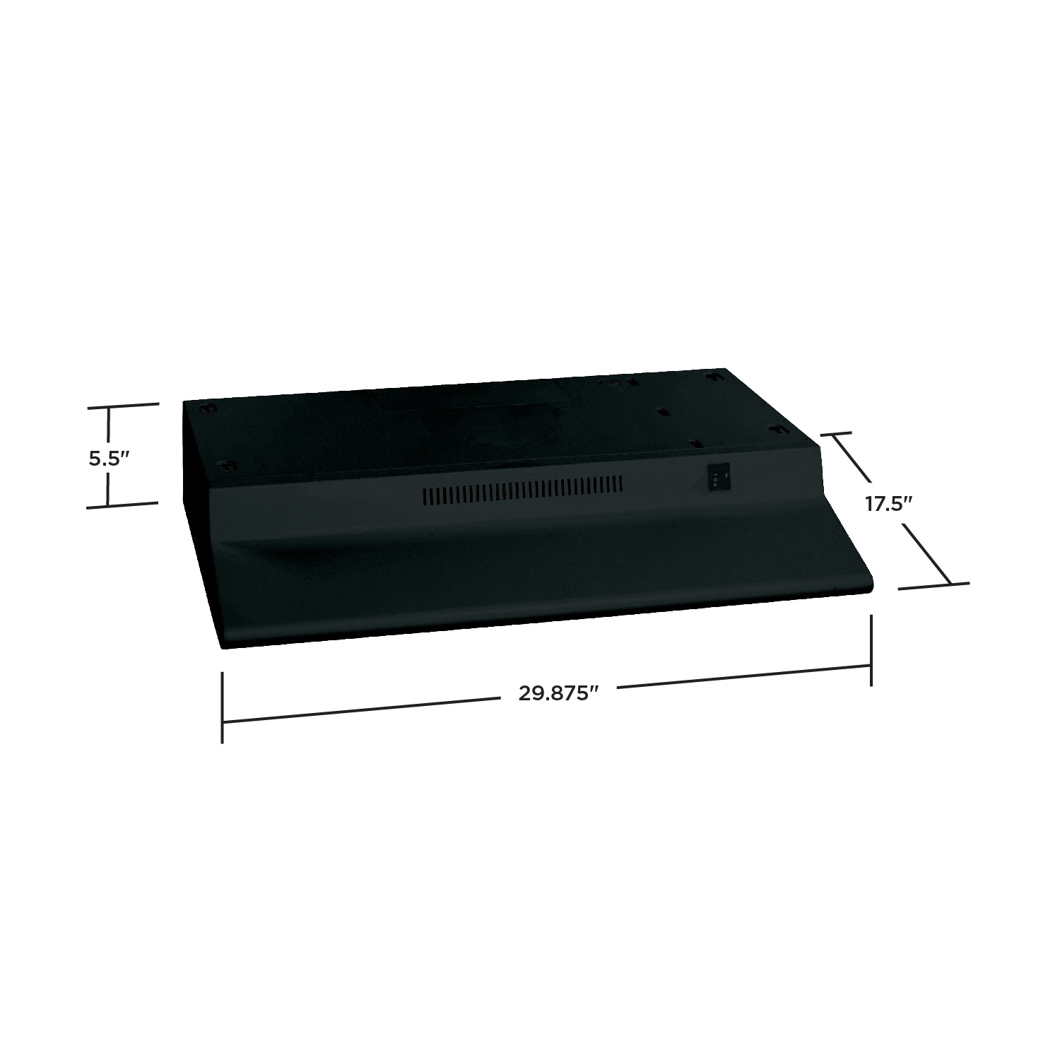 GE JN327HBB Undercabinet-Range-Hoods - View #4