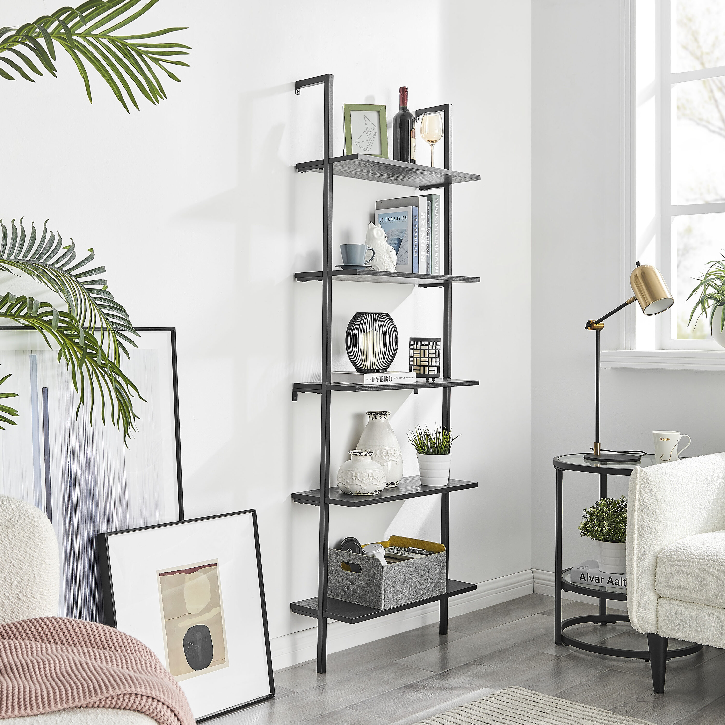 Danya B. GH22085BK Wall-Mounted-Shelving - View #7