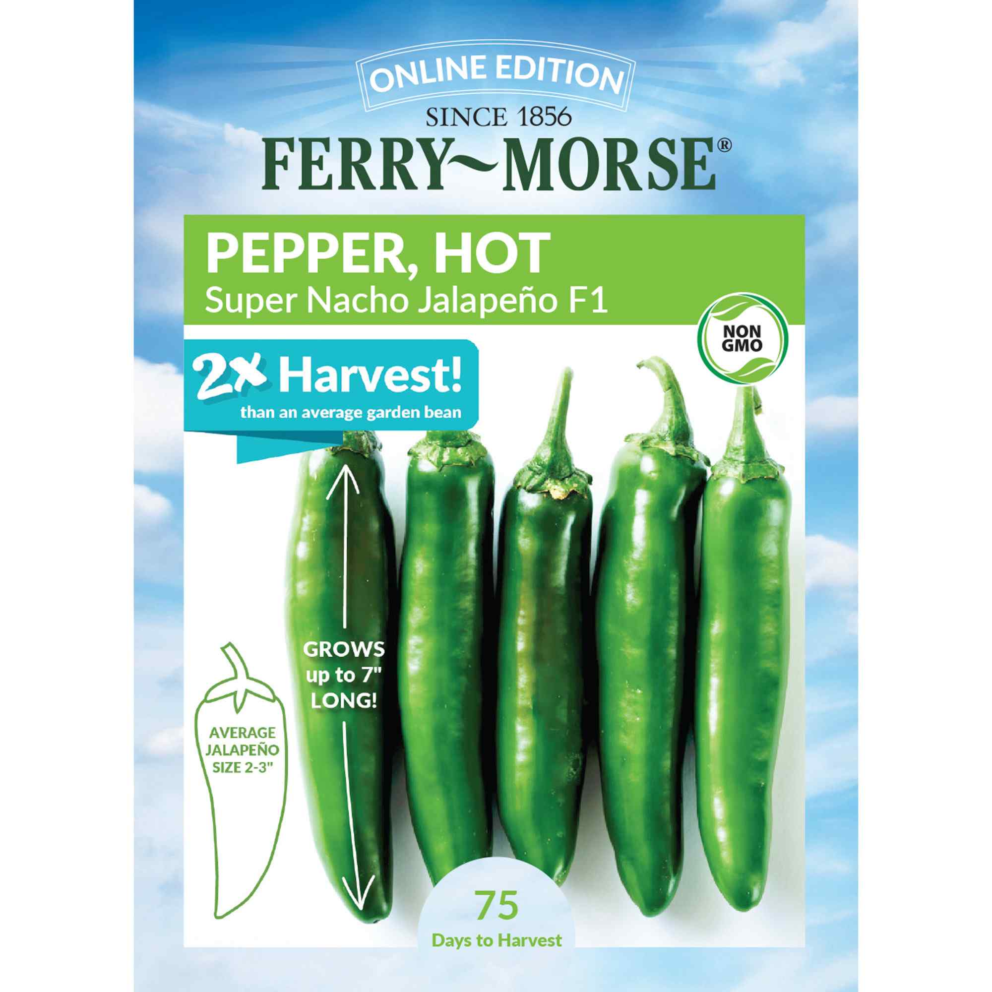 Ferry-Morse LC25.9889 Pepper Seeds 200 Milligram(s)