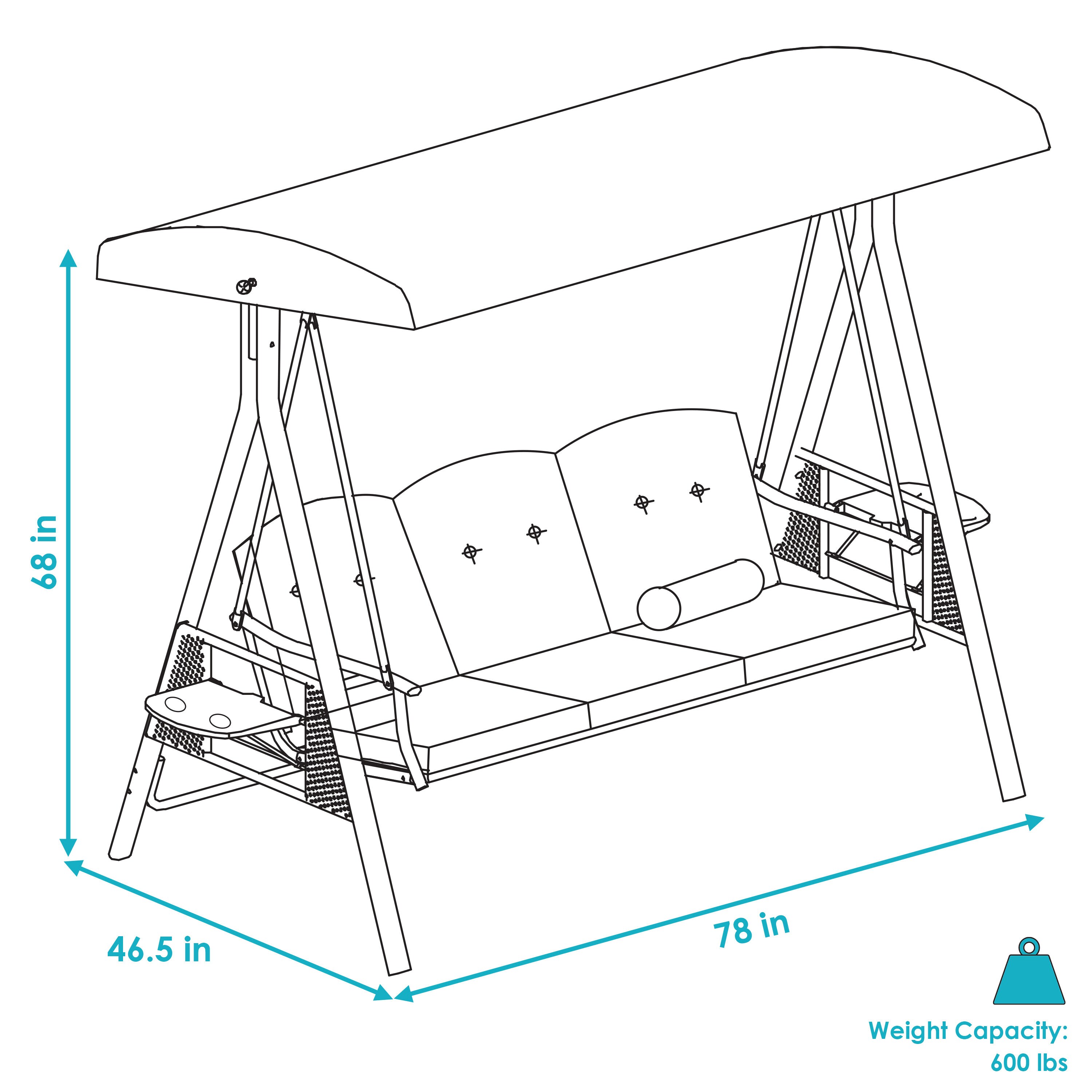 Couch Support for Sagging Cushions - 23in x 68in Sofa Cushion