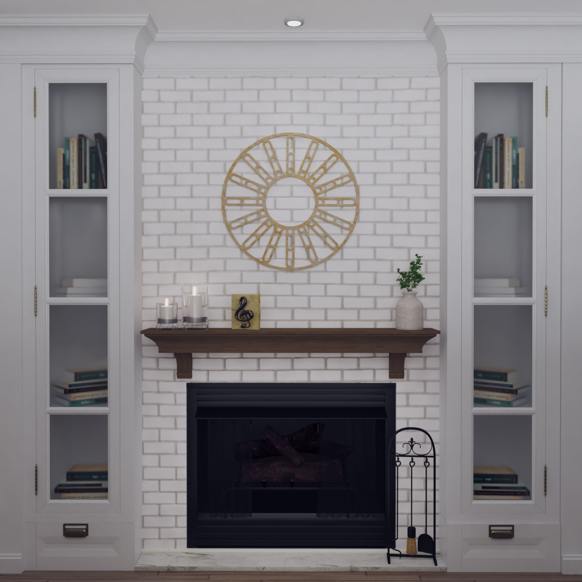 Ekena Millwork CMWP40X40X0375HHBI Ceiling-Medallions - View #9