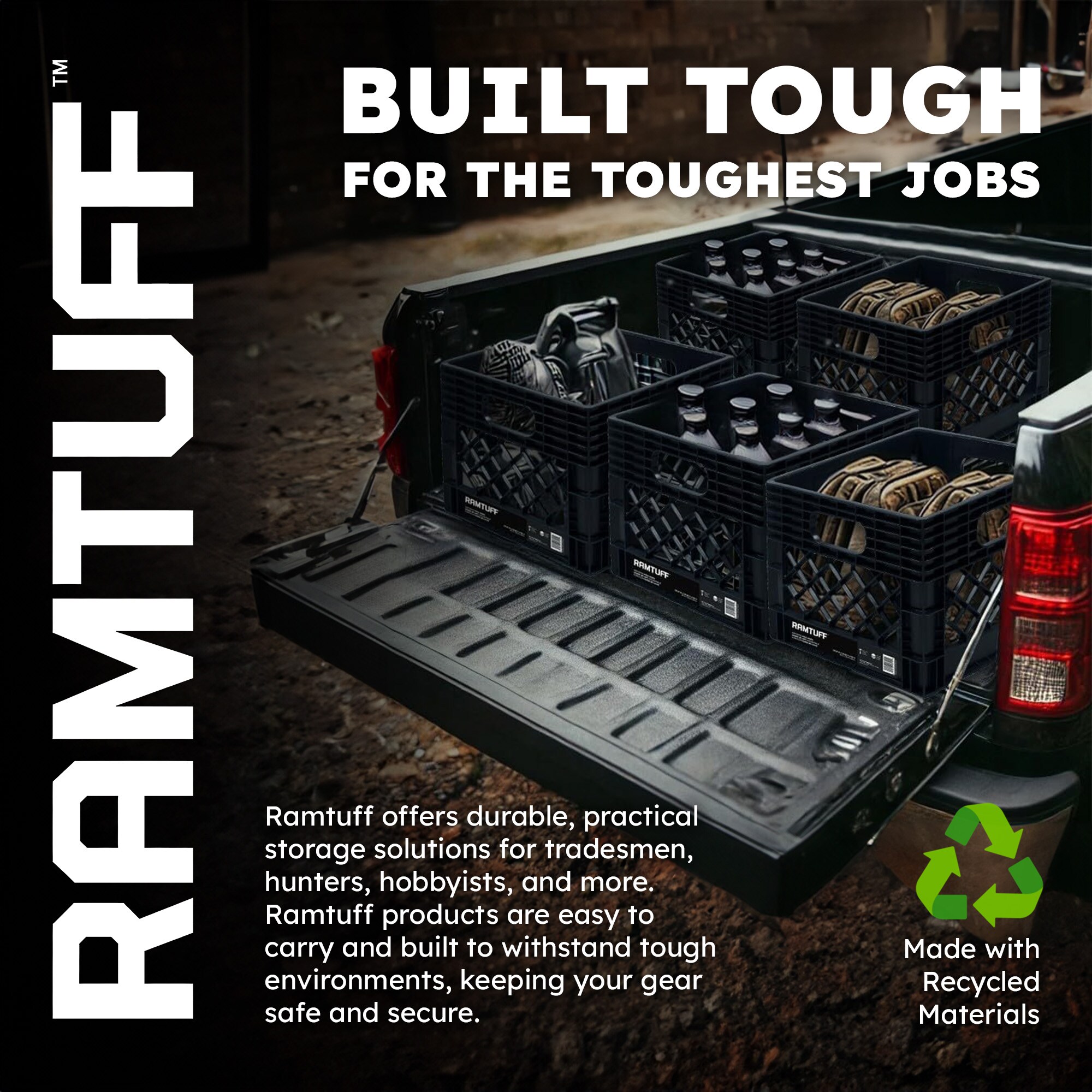 Ramtuff STMC13131124 Pull-Out-Cabinet-Baskets - View #4
