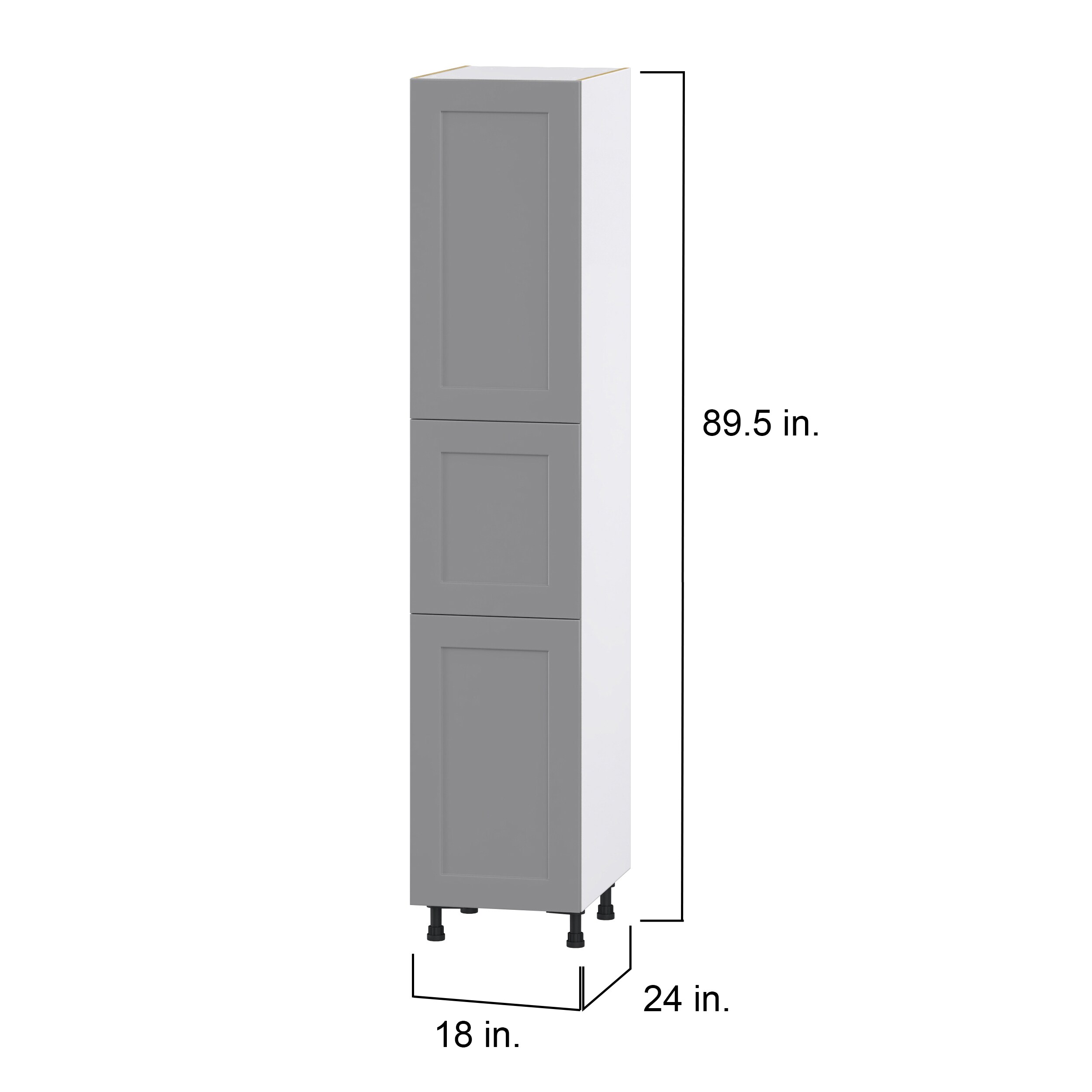 Hugo&Borg DST182489.5(L/R)-BM Cabinets-Kitchen - View #4
